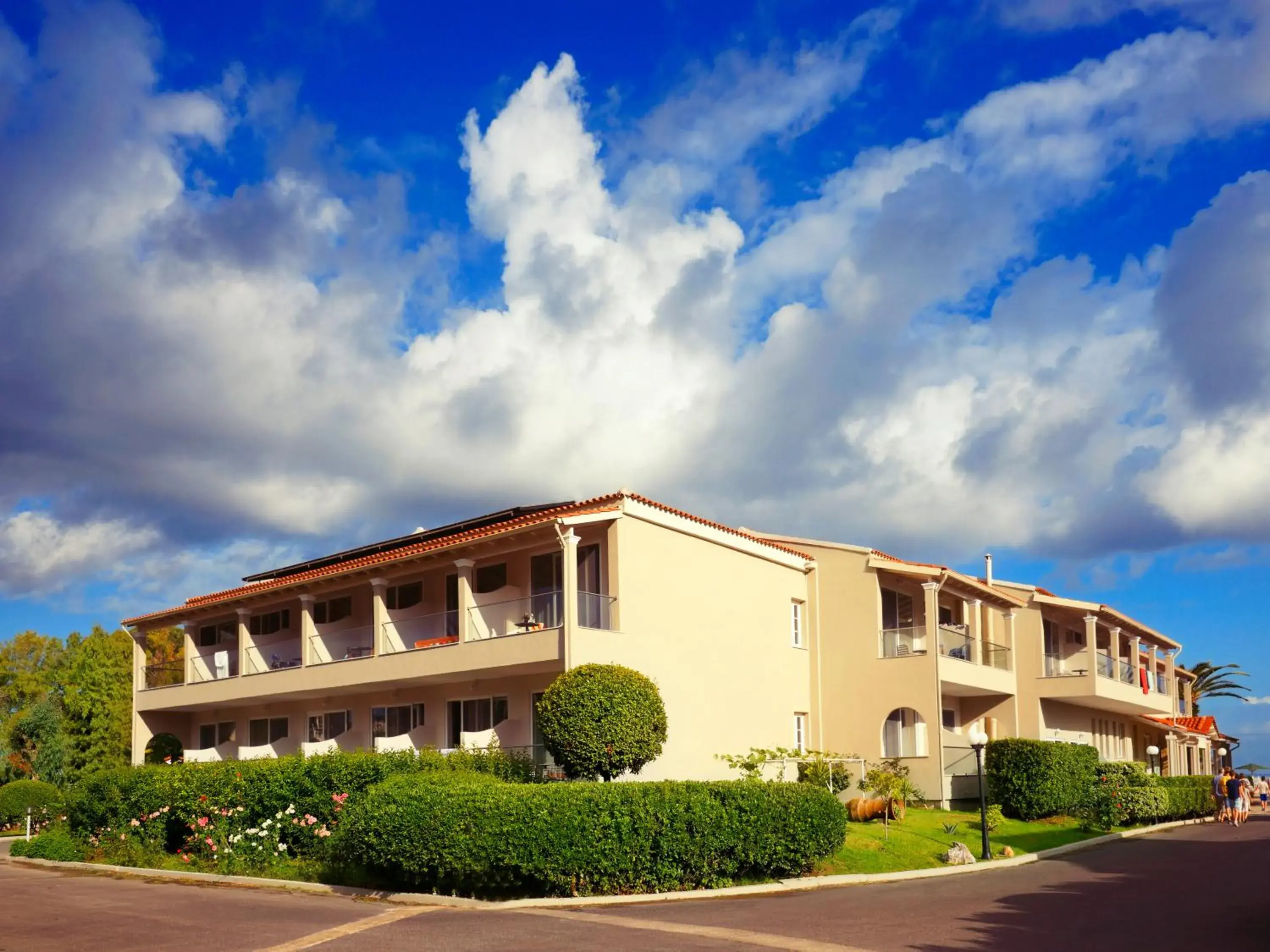 Property building in Acharavi Beach Hotel Property building in Acharavi Beach Hotel