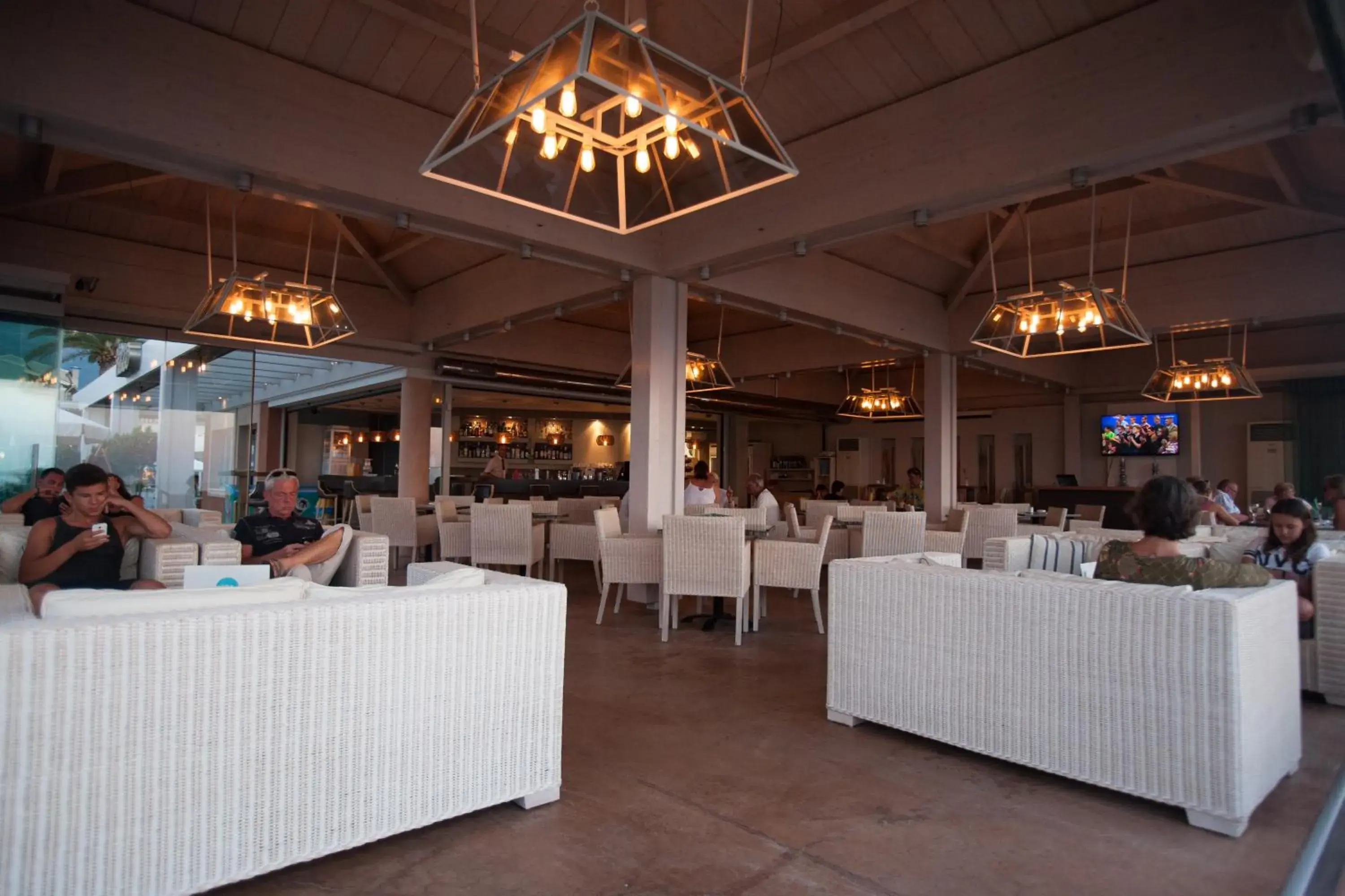 Lounge or bar in Acharavi Beach Hotel Lounge or bar in Acharavi Beach Hotel