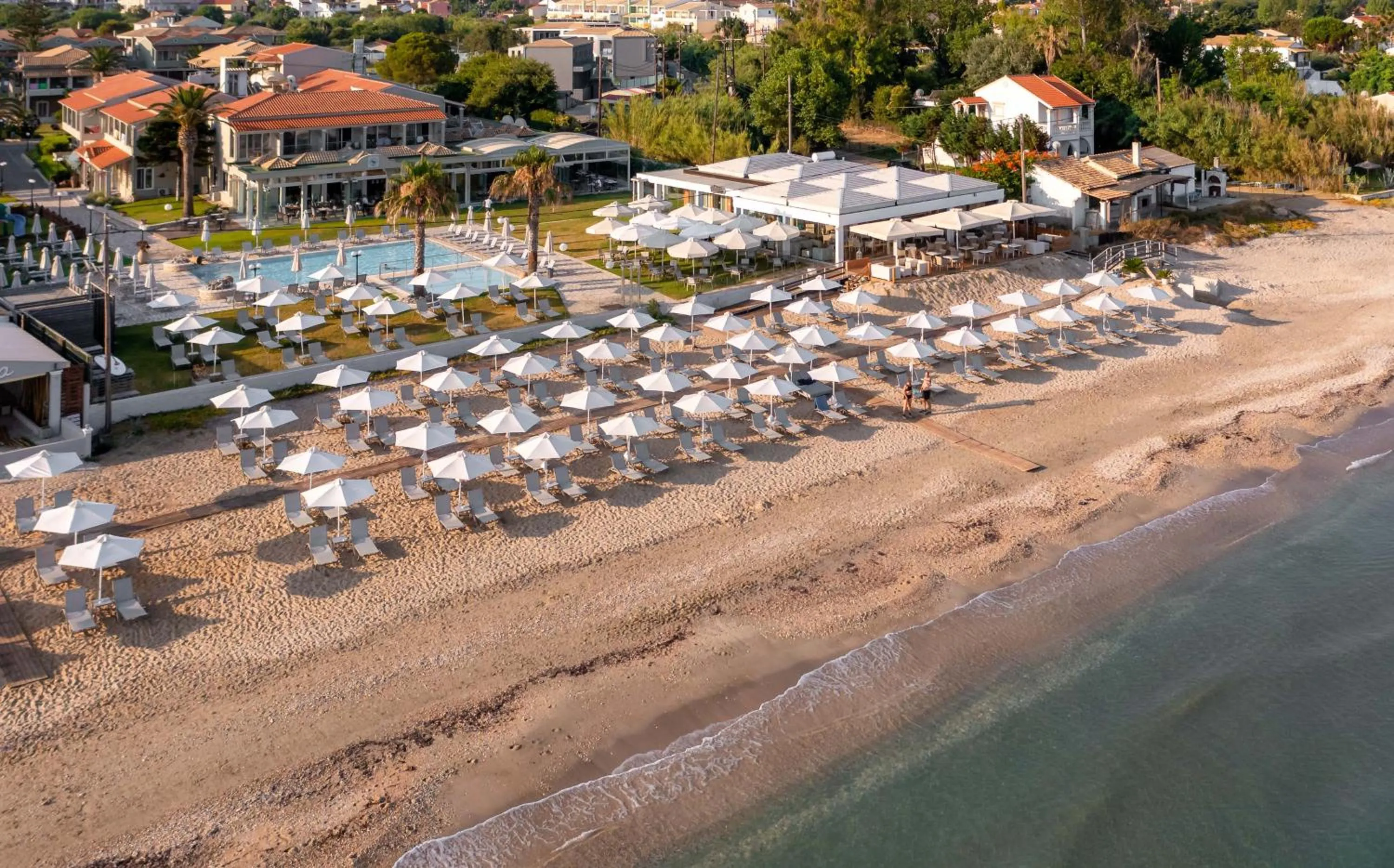 Beach in Acharavi Beach Hotel