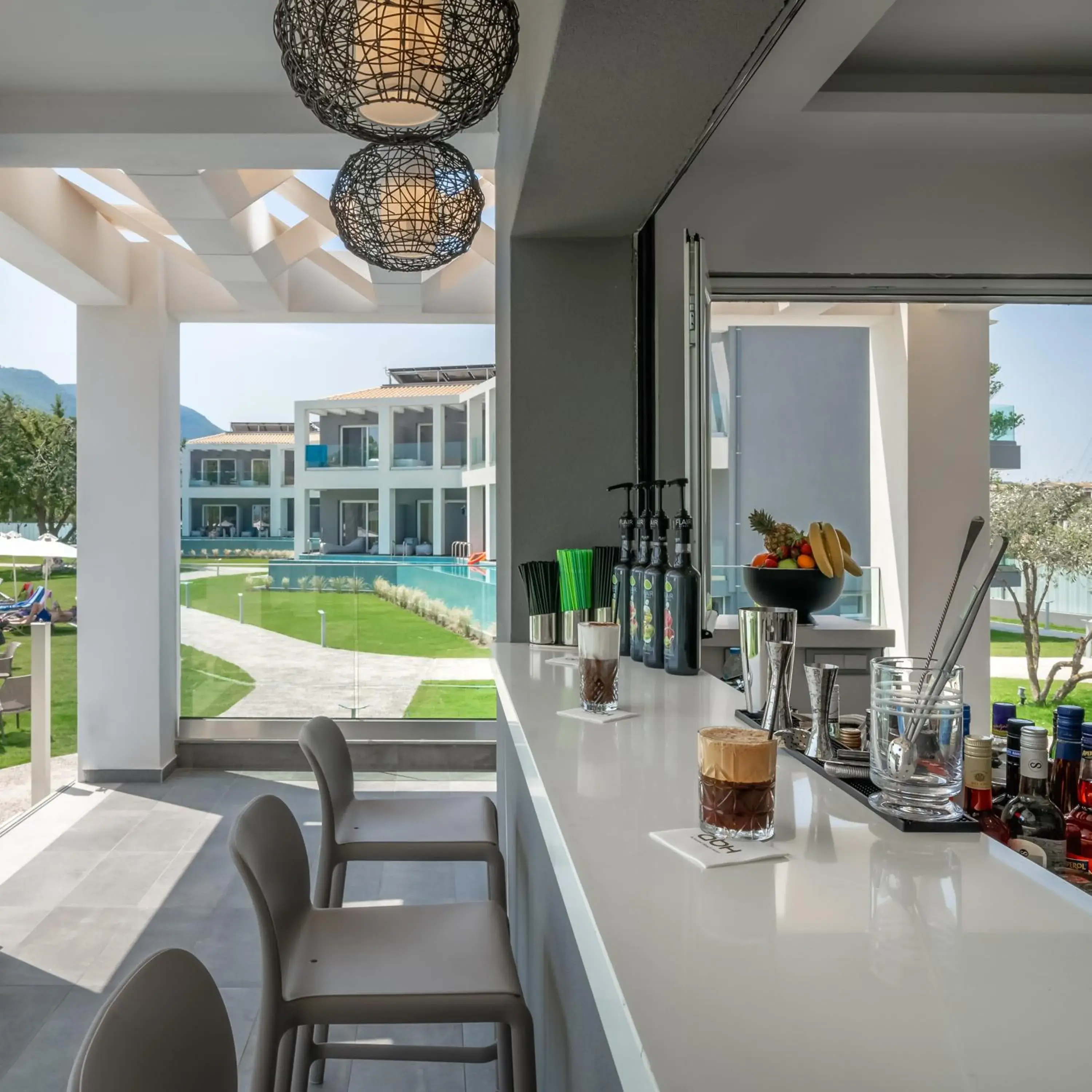 Lounge or bar in Acharavi Beach Hotel Lounge or bar in Acharavi Beach Hotel