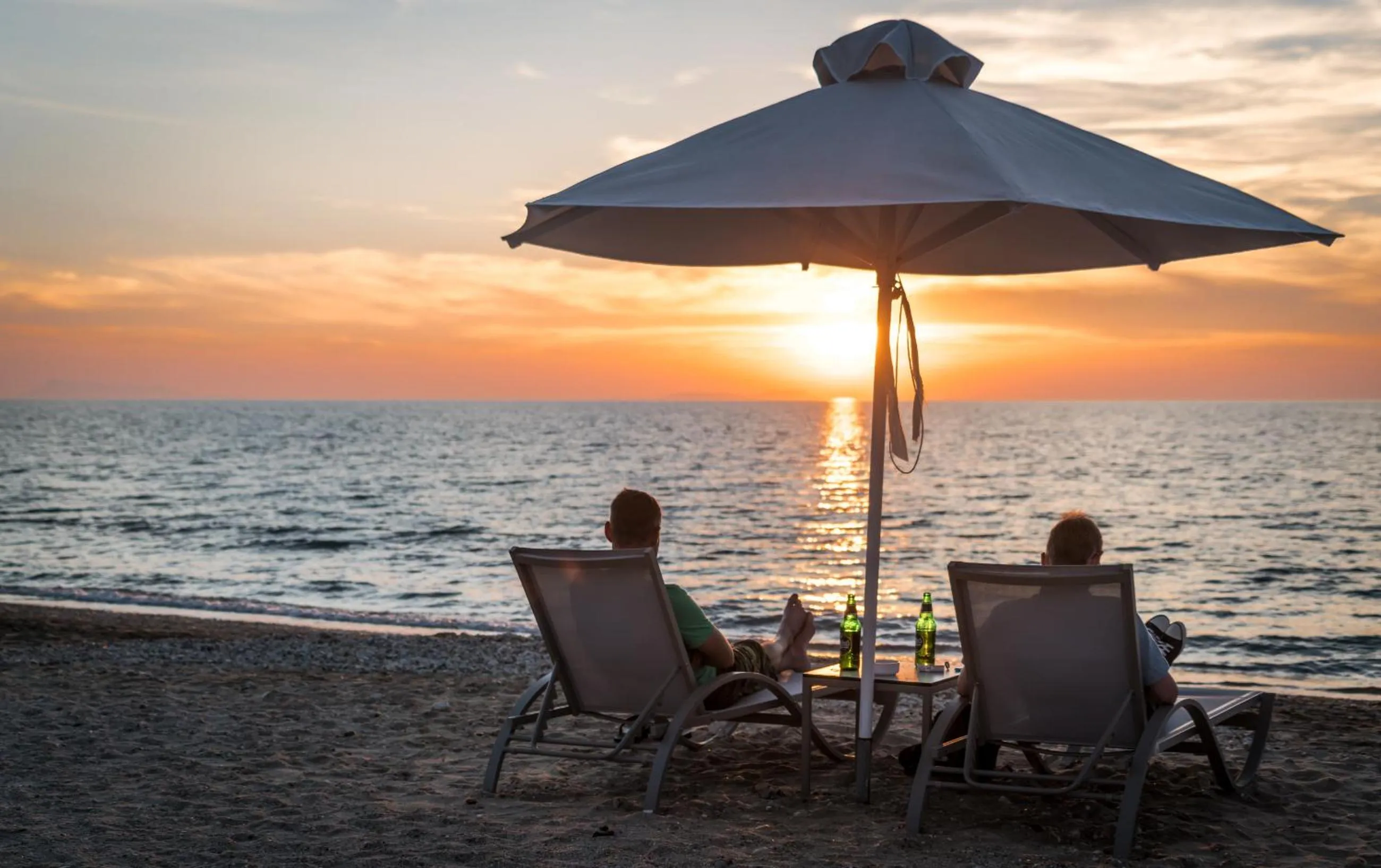Beach in Acharavi Beach Hotel