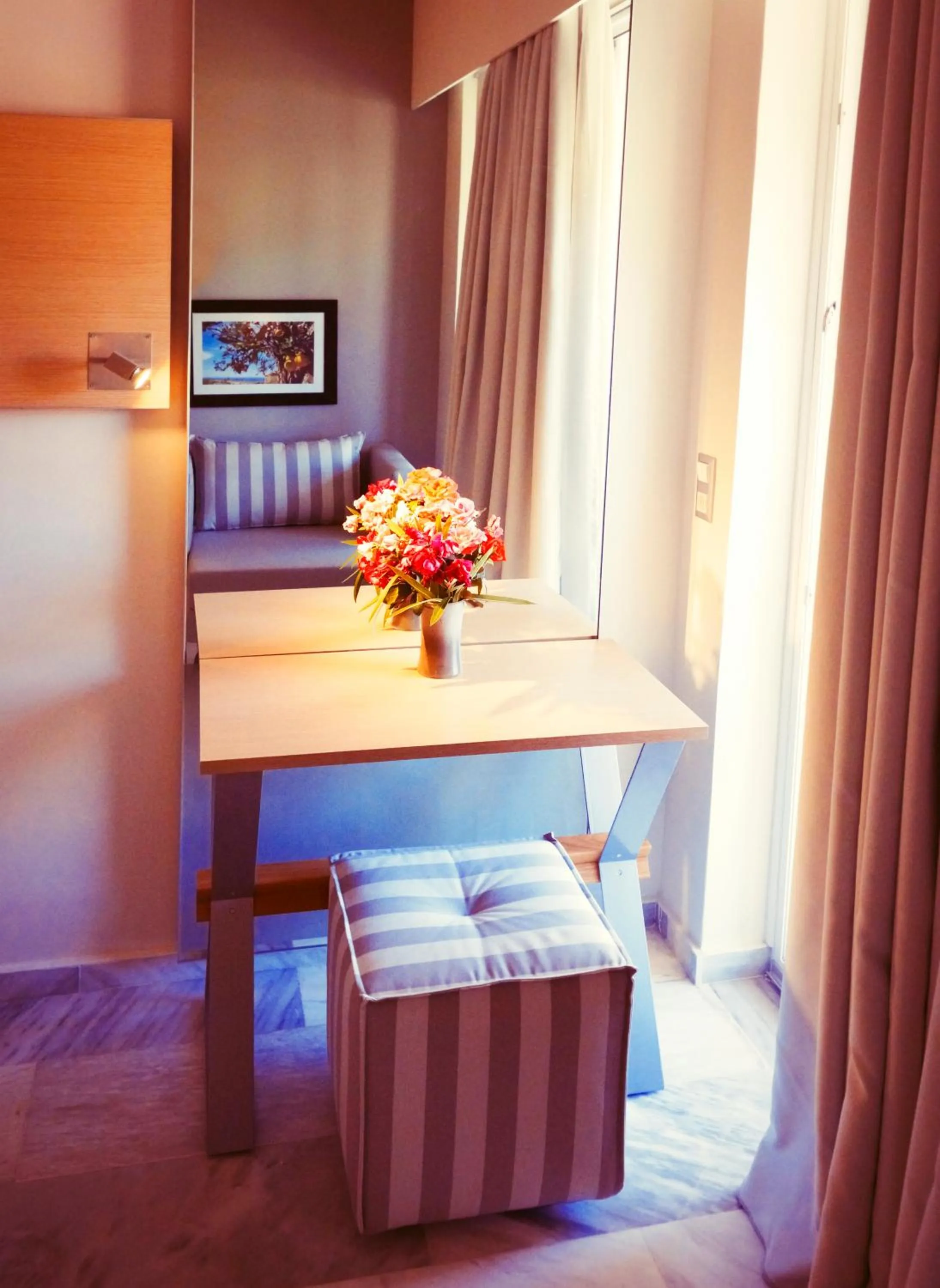 Decorative detail in Acharavi Beach Hotel