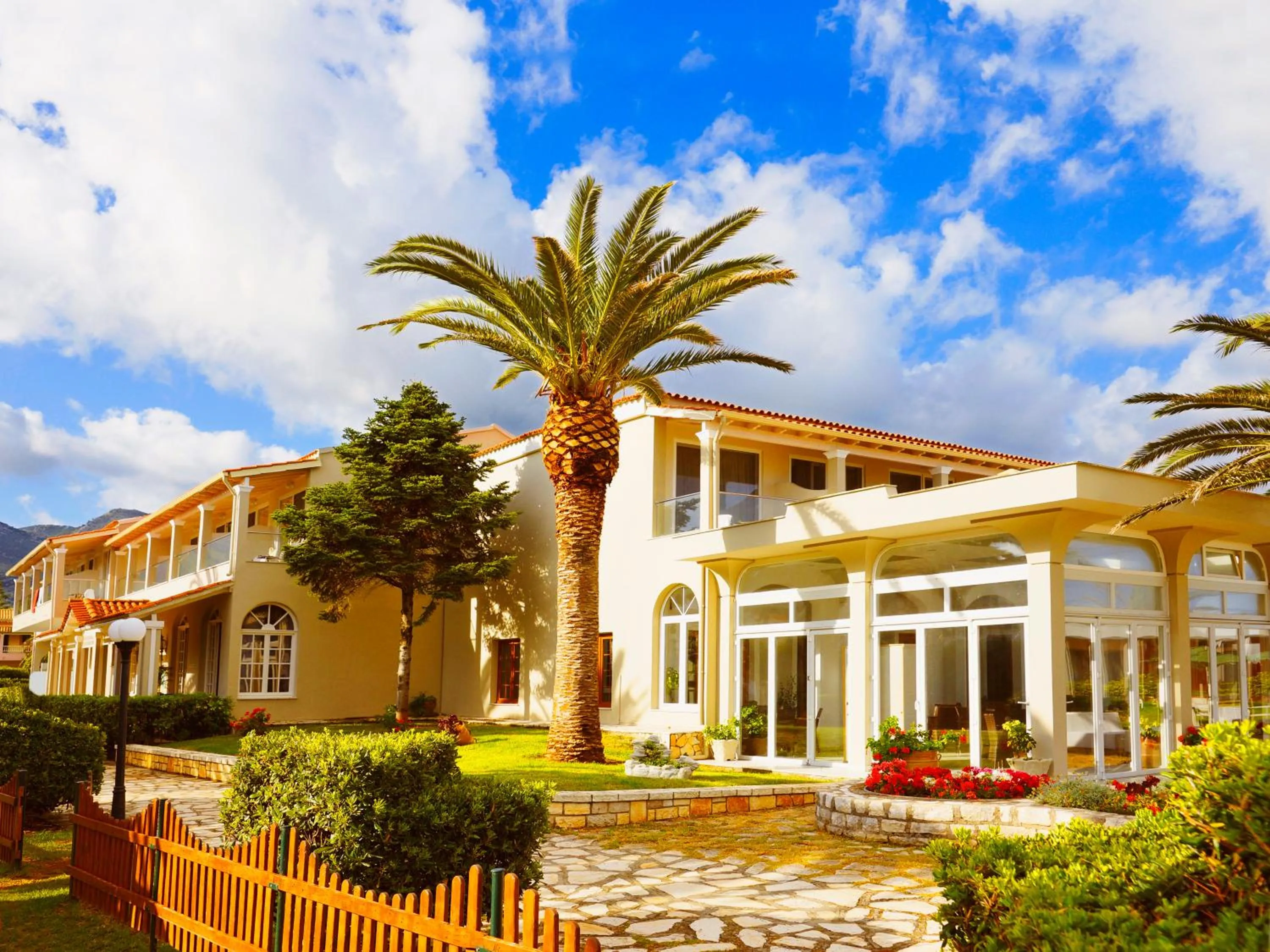 Property building in Acharavi Beach Hotel