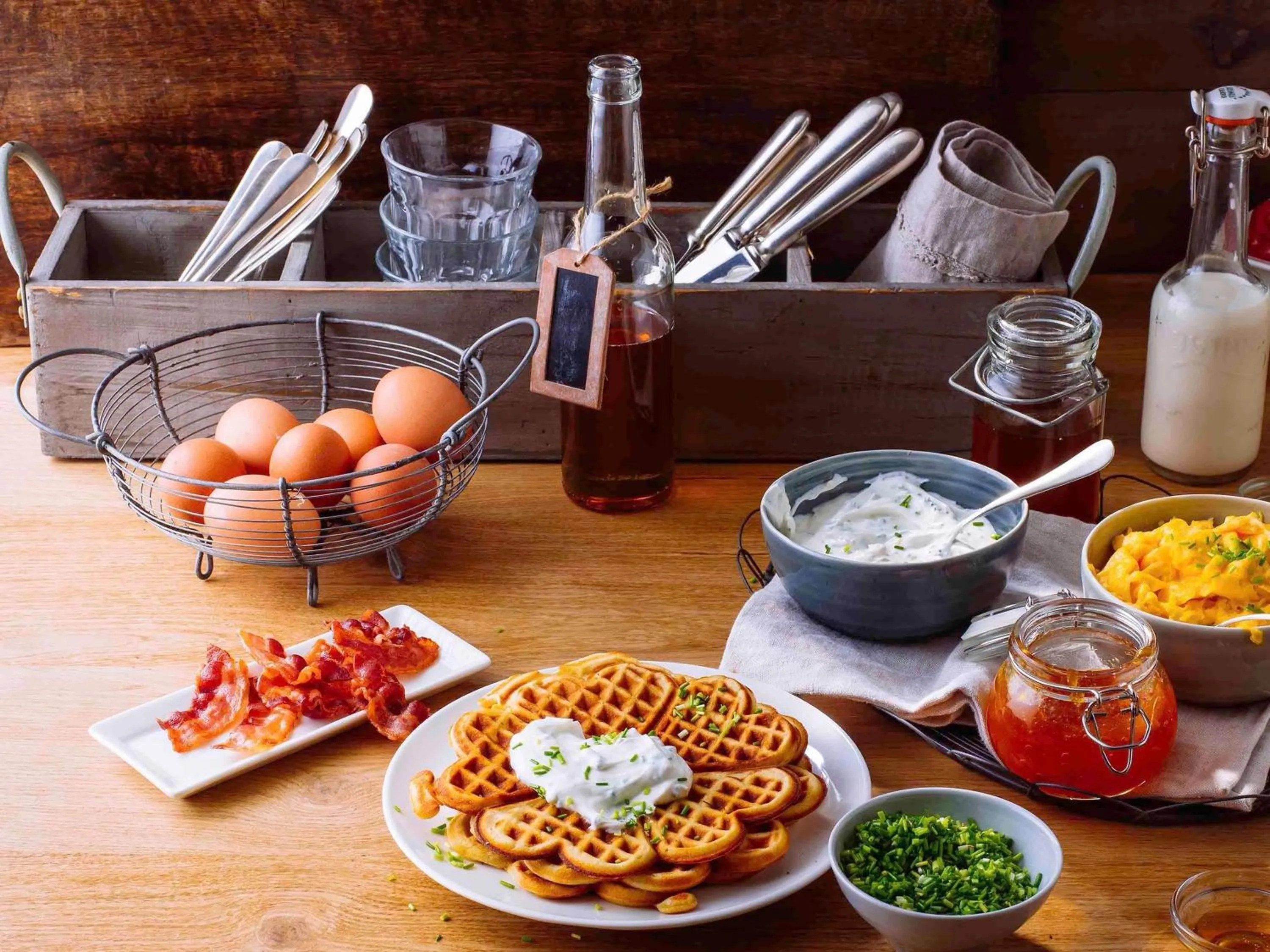 Breakfast in Ibis Leipzig City