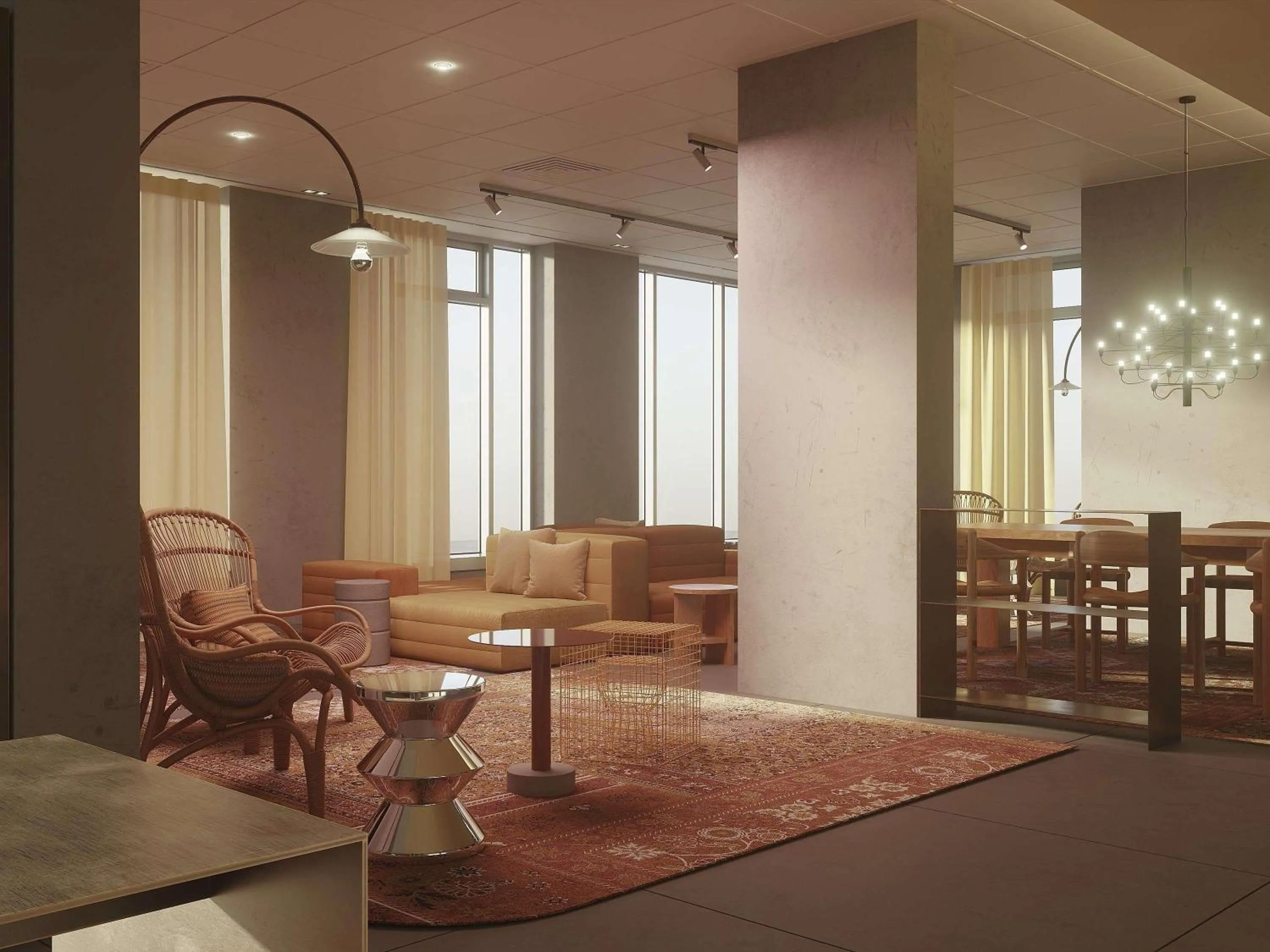 Property building in Ibis Leipzig City