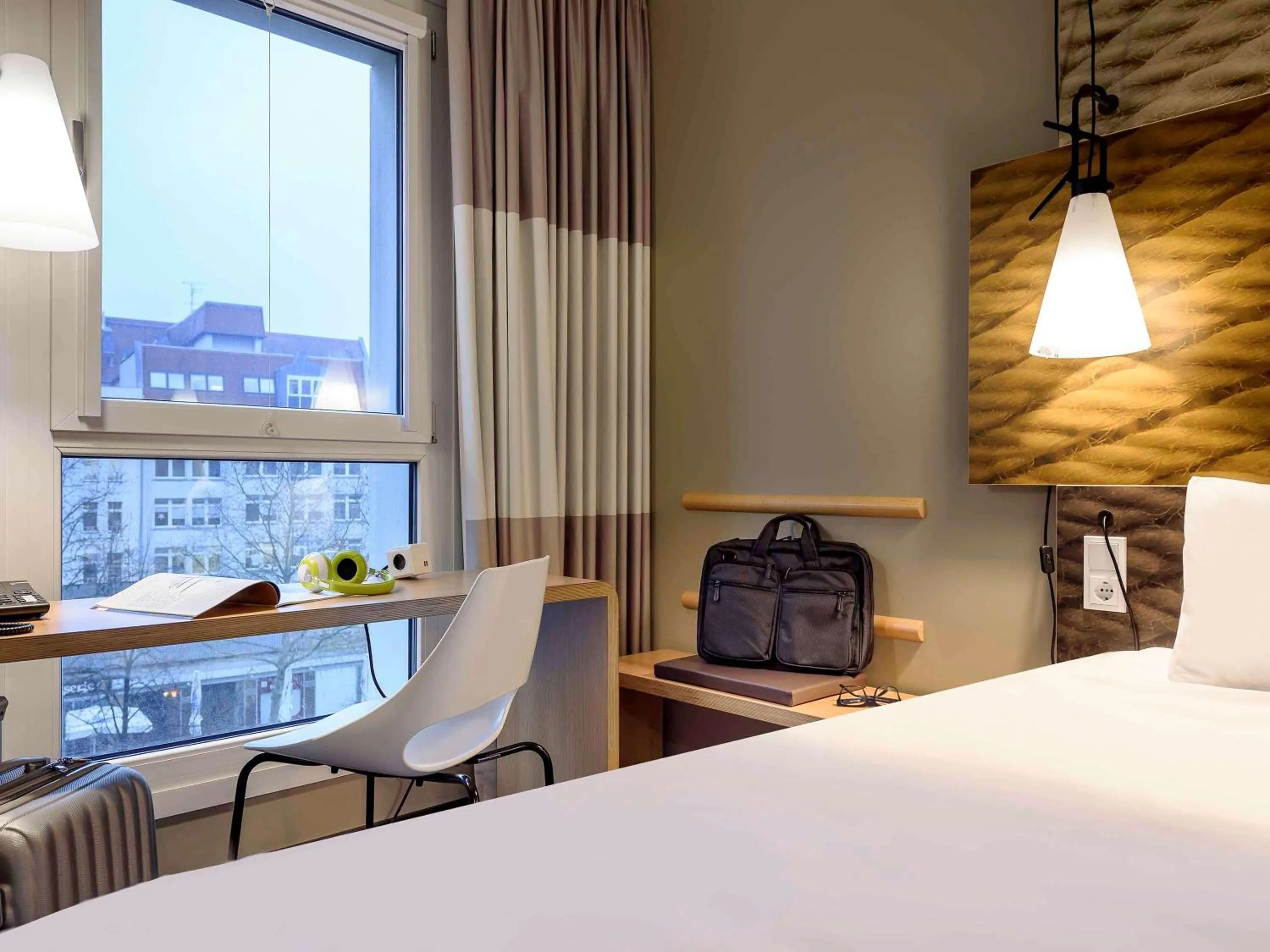 Twin Room in Ibis Leipzig City