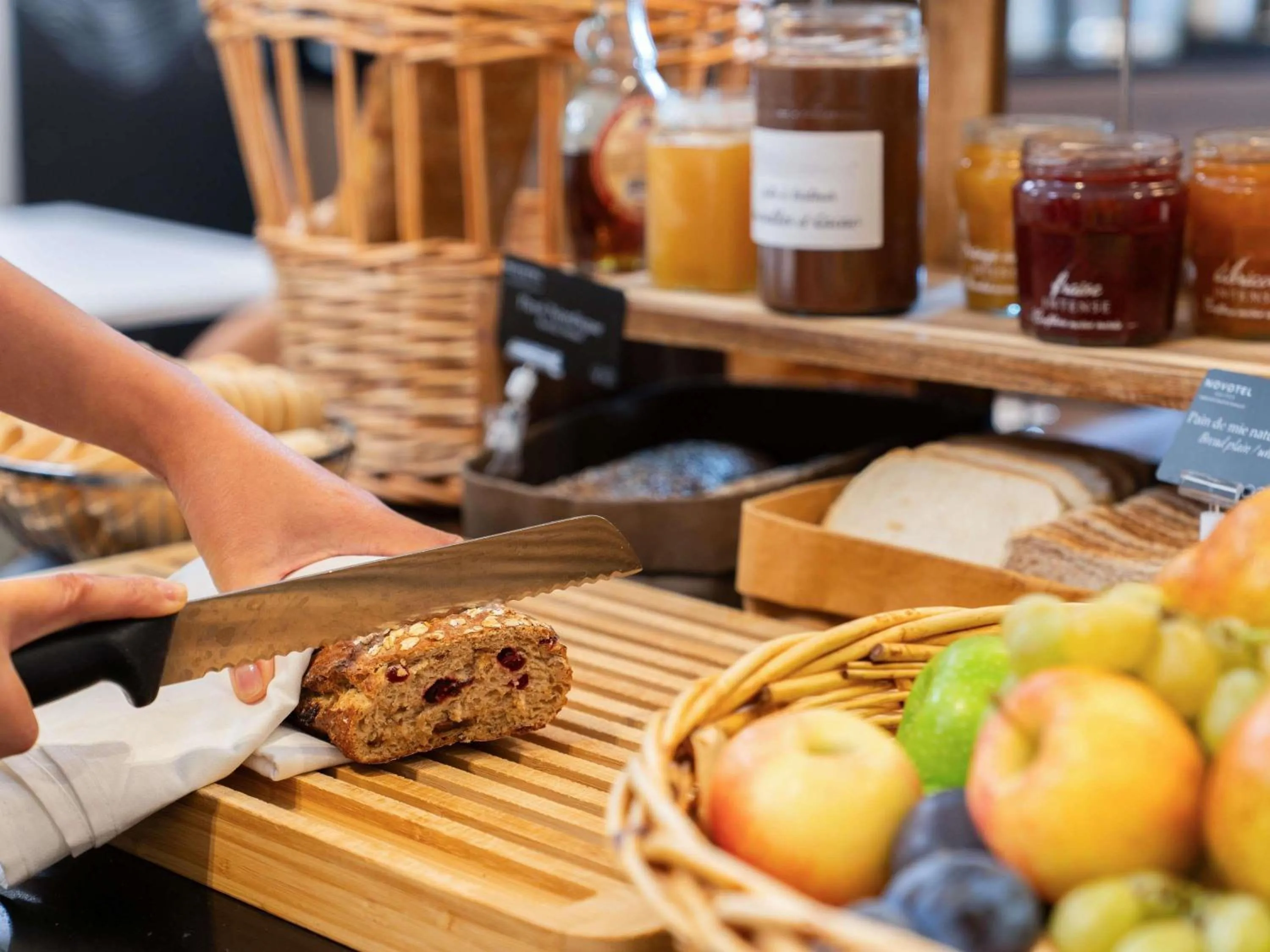 Breakfast in Novotel Suites Paris Expo Porte de Versailles