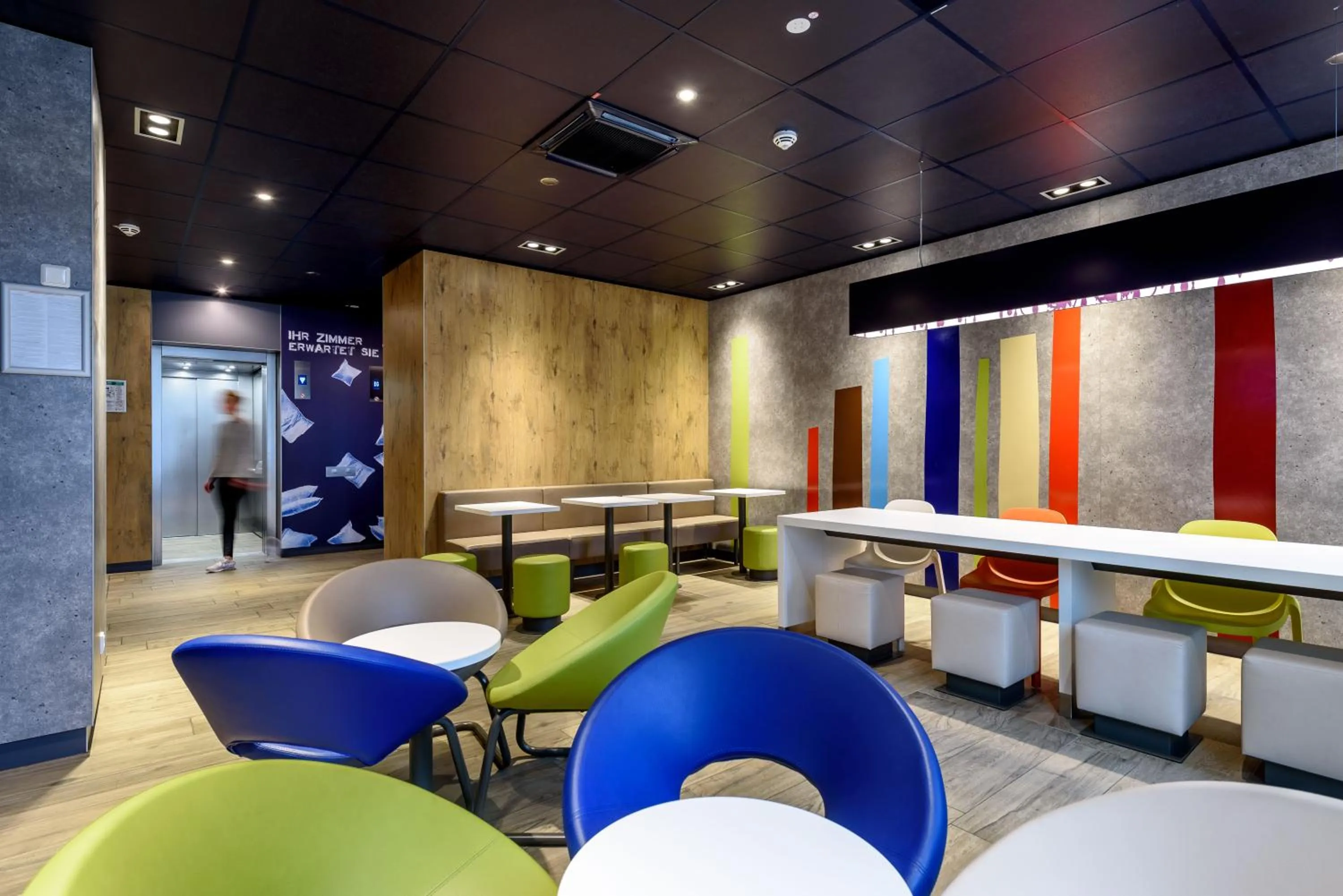 Lobby or reception in Ibis Budget Leipzig City