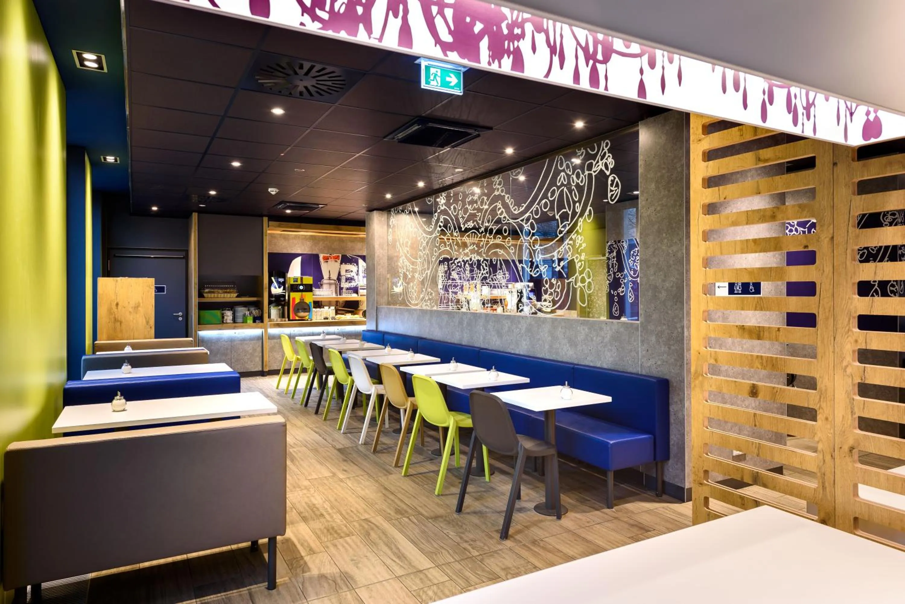 Buffet breakfast in Ibis Budget Leipzig City