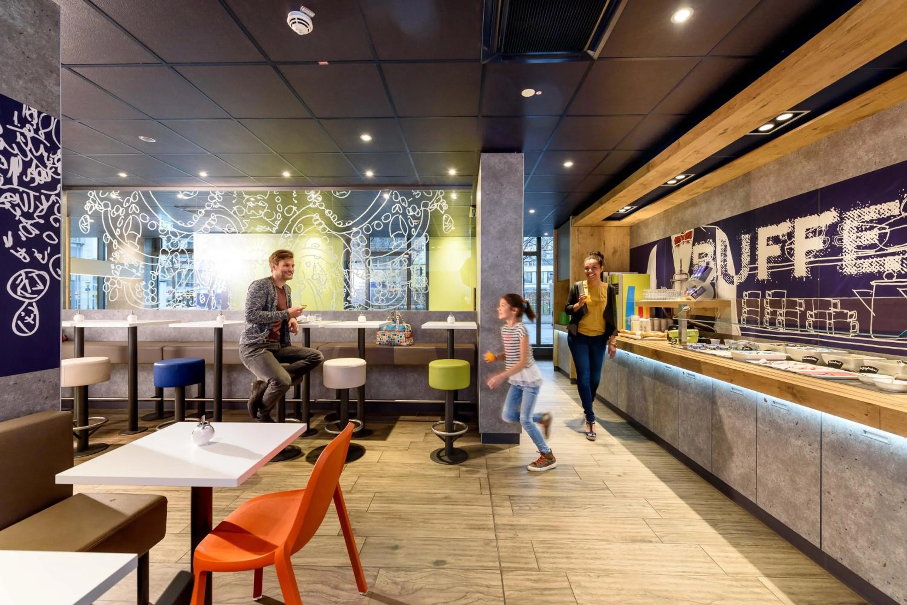 Buffet breakfast in Ibis Budget Leipzig City