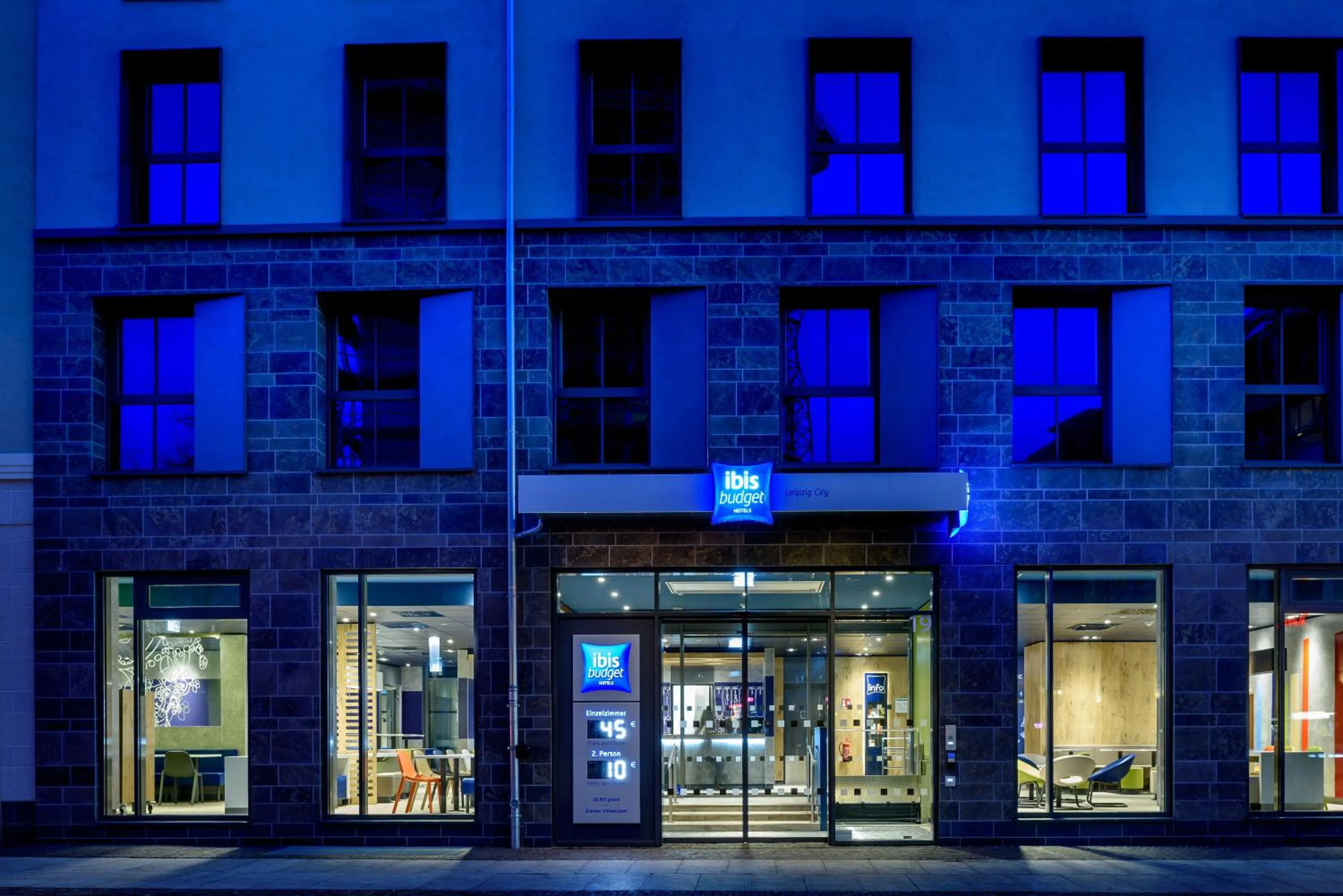 Property building in Ibis Budget Leipzig City