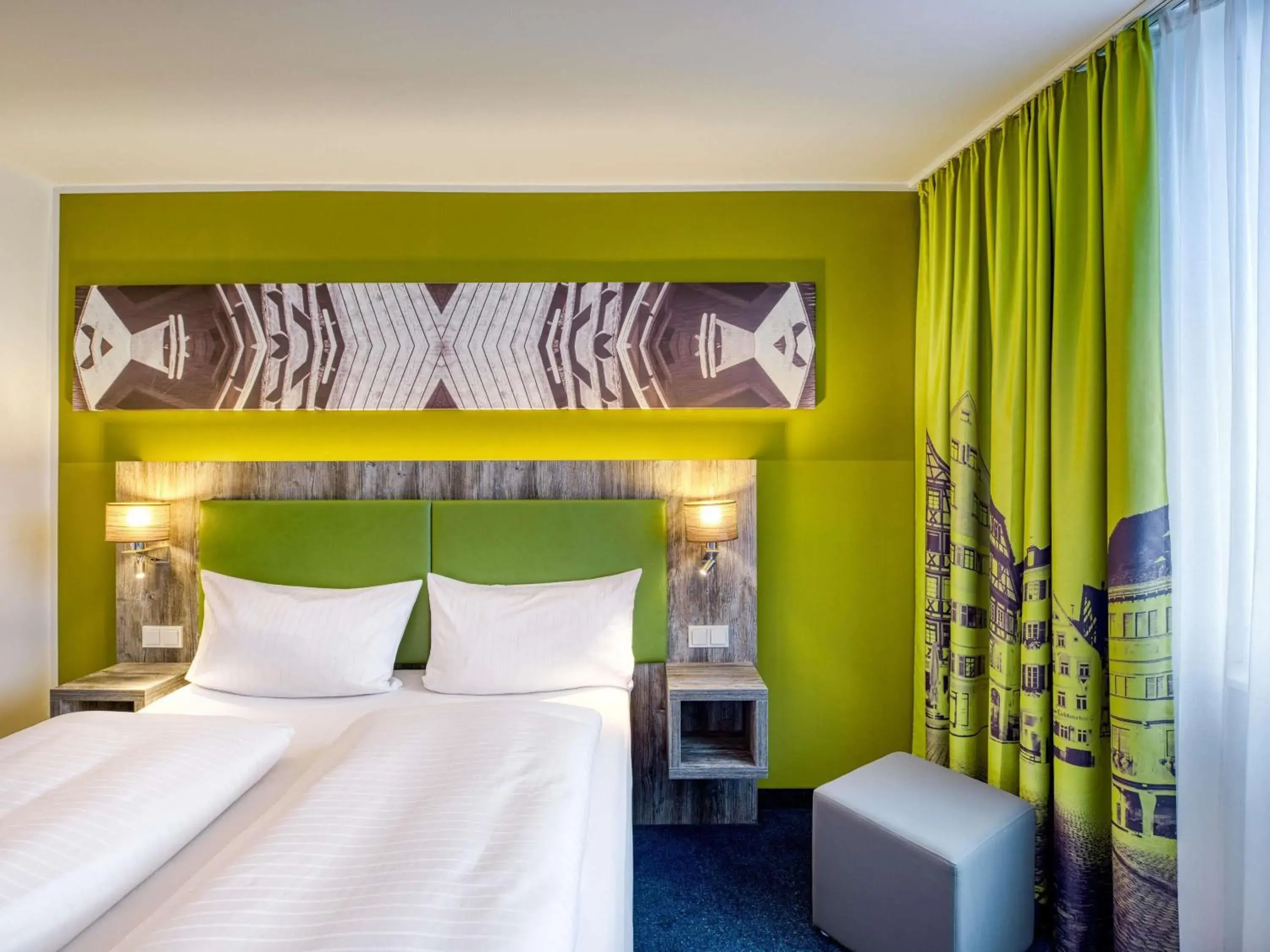 Bedroom, Bed in ibis Styles Tuebingen Bedroom, Bed in ibis Styles Tuebingen