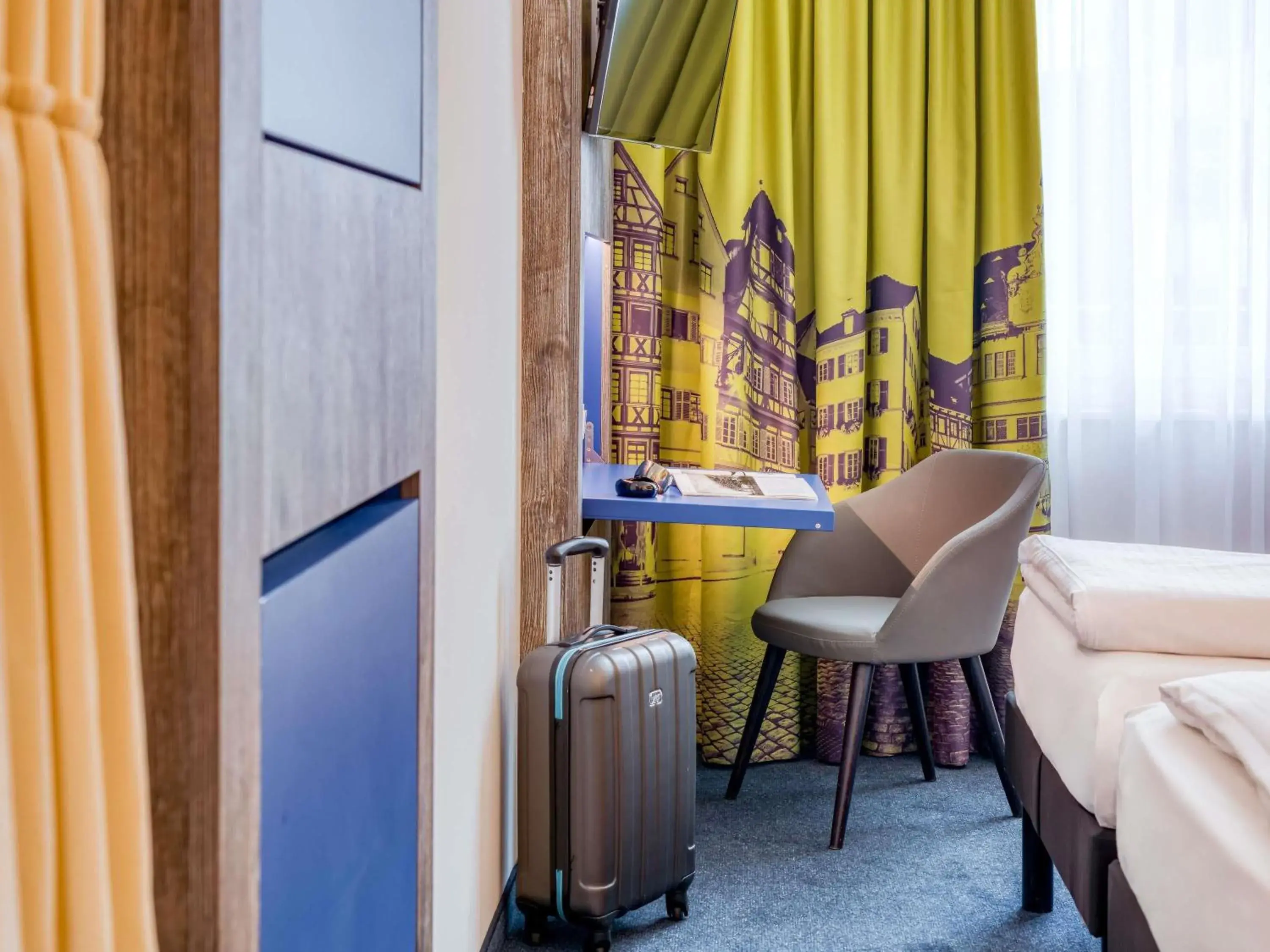 Bedroom, Bed in ibis Styles Tuebingen Bedroom, Bed in ibis Styles Tuebingen