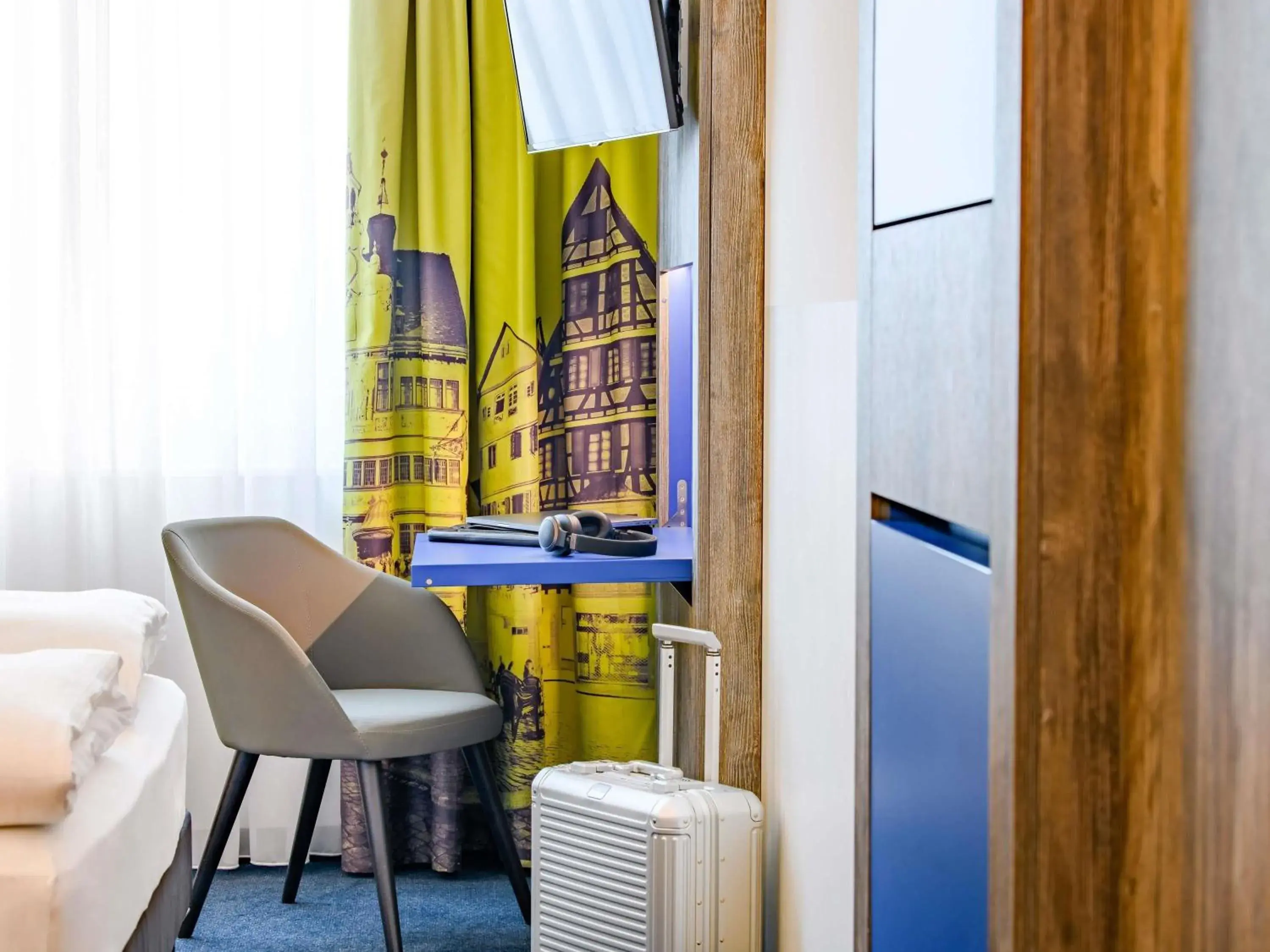 Bedroom in ibis Styles Tuebingen Bedroom in ibis Styles Tuebingen