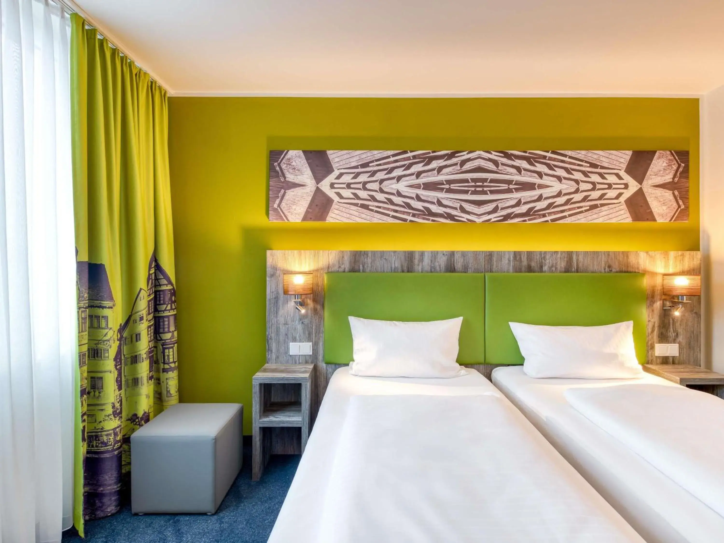 Bedroom, Bed in ibis Styles Tuebingen Bedroom, Bed in ibis Styles Tuebingen