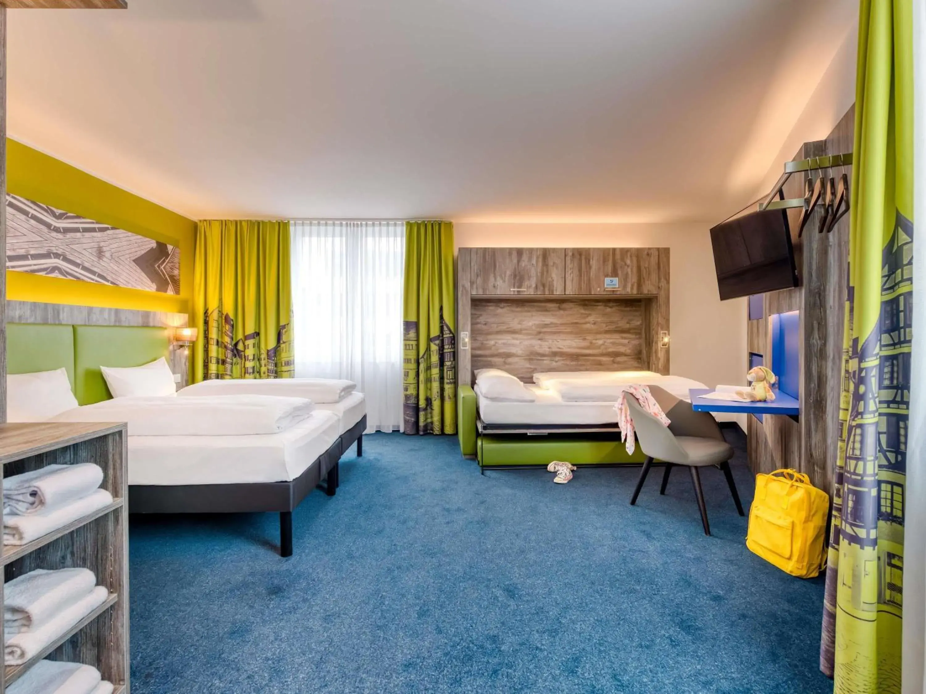 Bedroom, Bed in ibis Styles Tuebingen Bedroom, Bed in ibis Styles Tuebingen