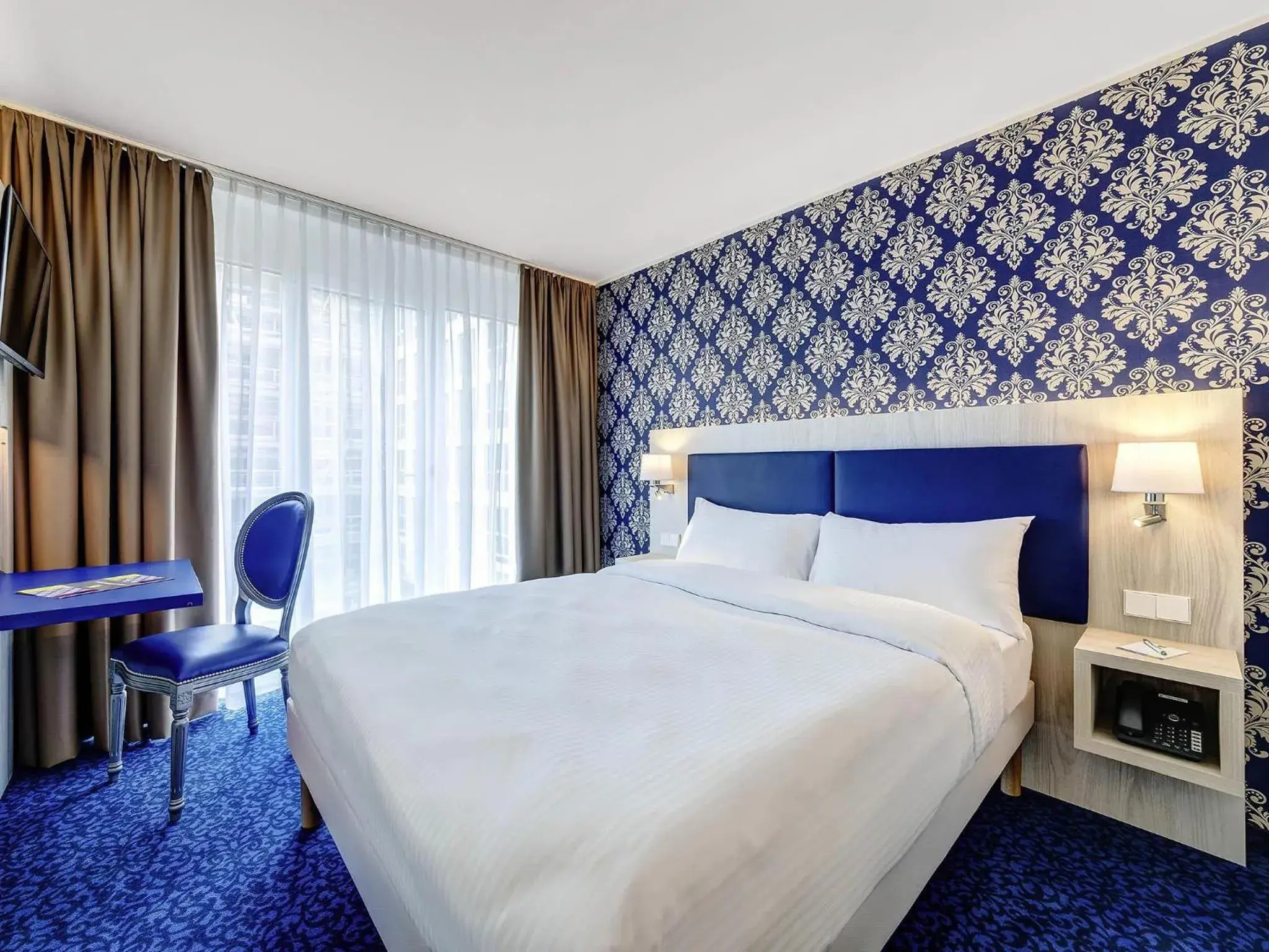 Bedroom, Bed in ibis Styles Rastatt Baden-Baden Bedroom, Bed in ibis Styles Rastatt Baden-Baden