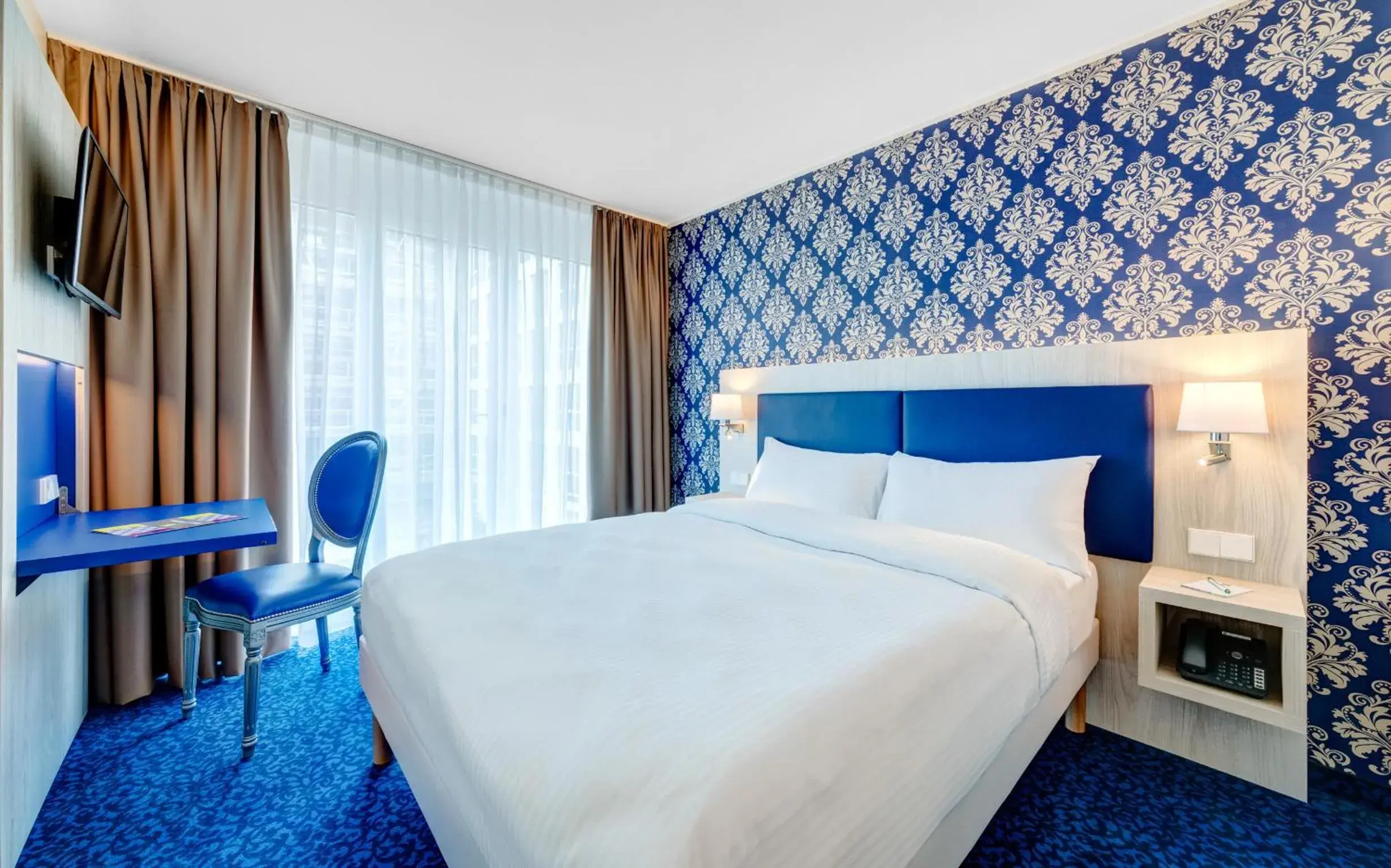 Bed in ibis Styles Rastatt Baden-Baden Bed in ibis Styles Rastatt Baden-Baden