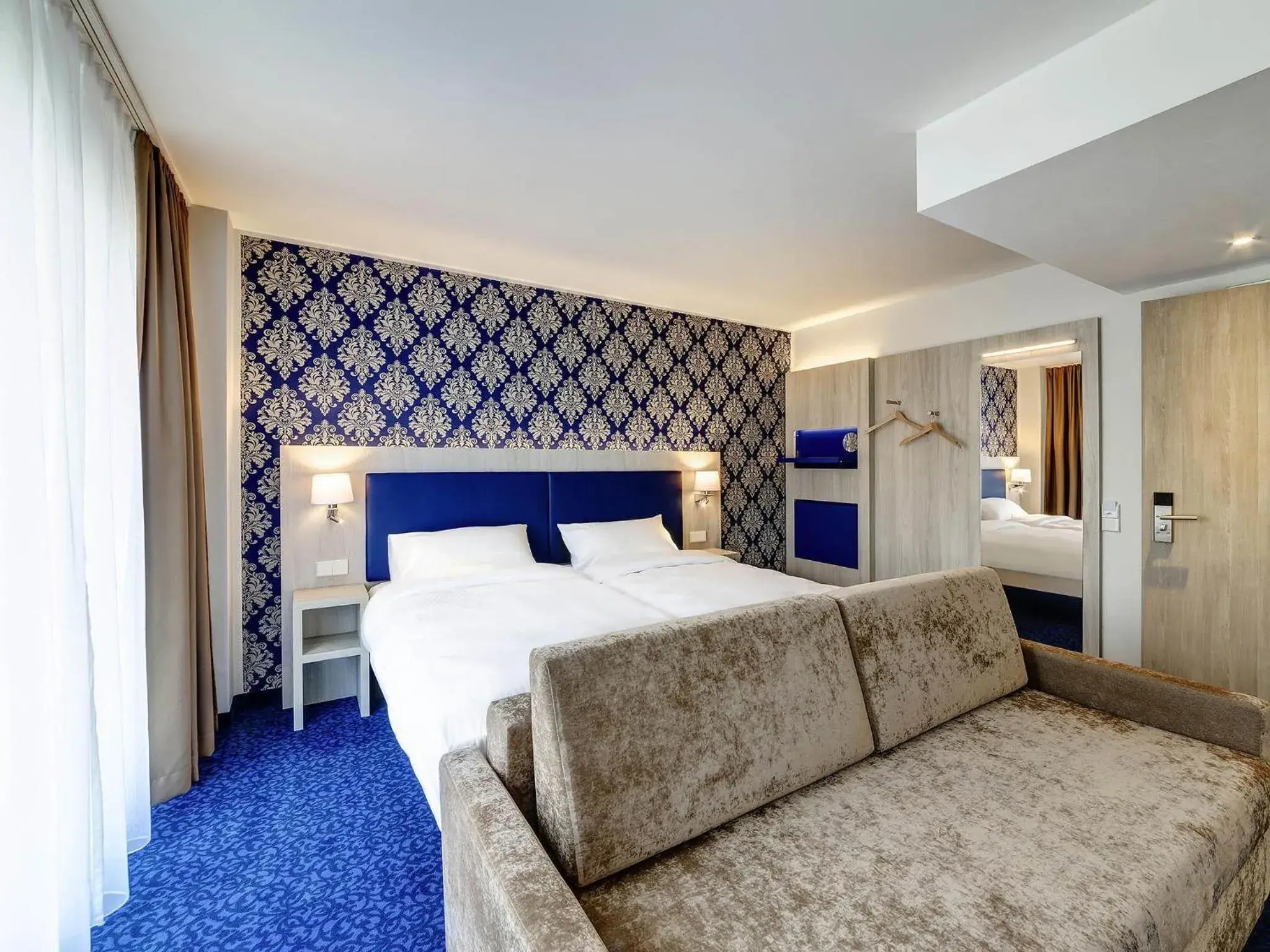 Bedroom, Bed in ibis Styles Rastatt Baden-Baden Bedroom, Bed in ibis Styles Rastatt Baden-Baden