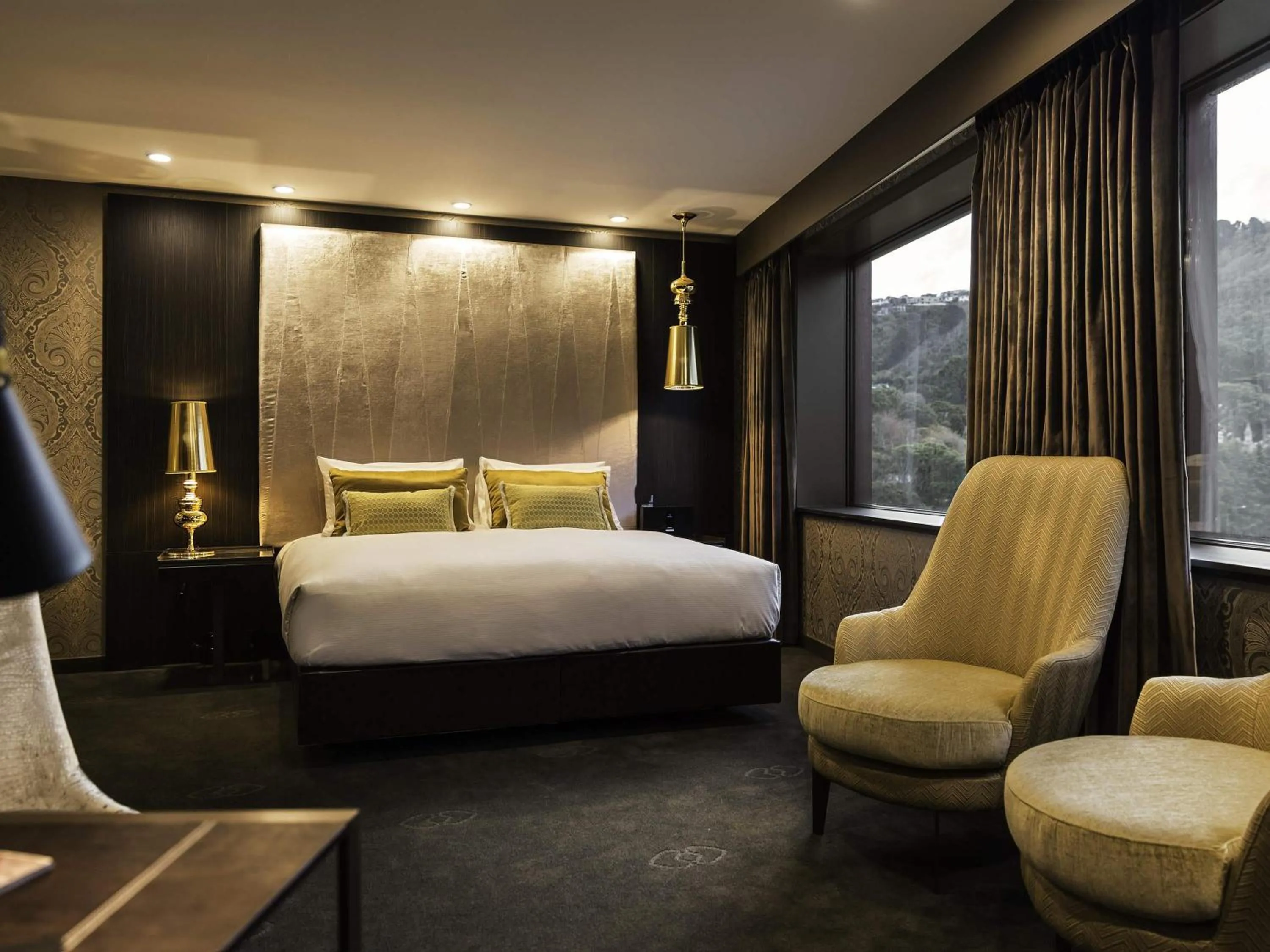 Bedroom, Bed in Sofitel Wellington