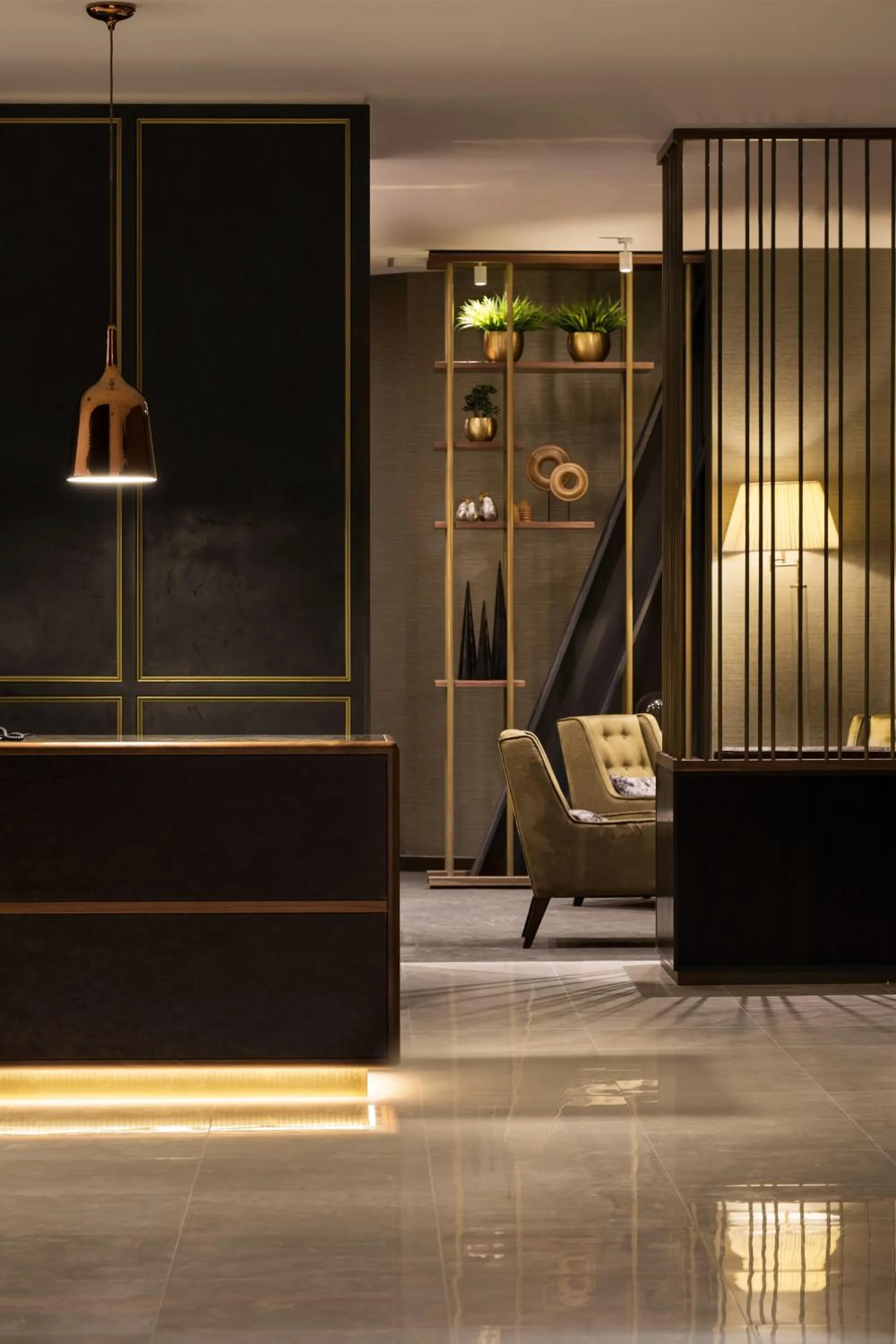 Lobby or reception in Sofitel Wellington