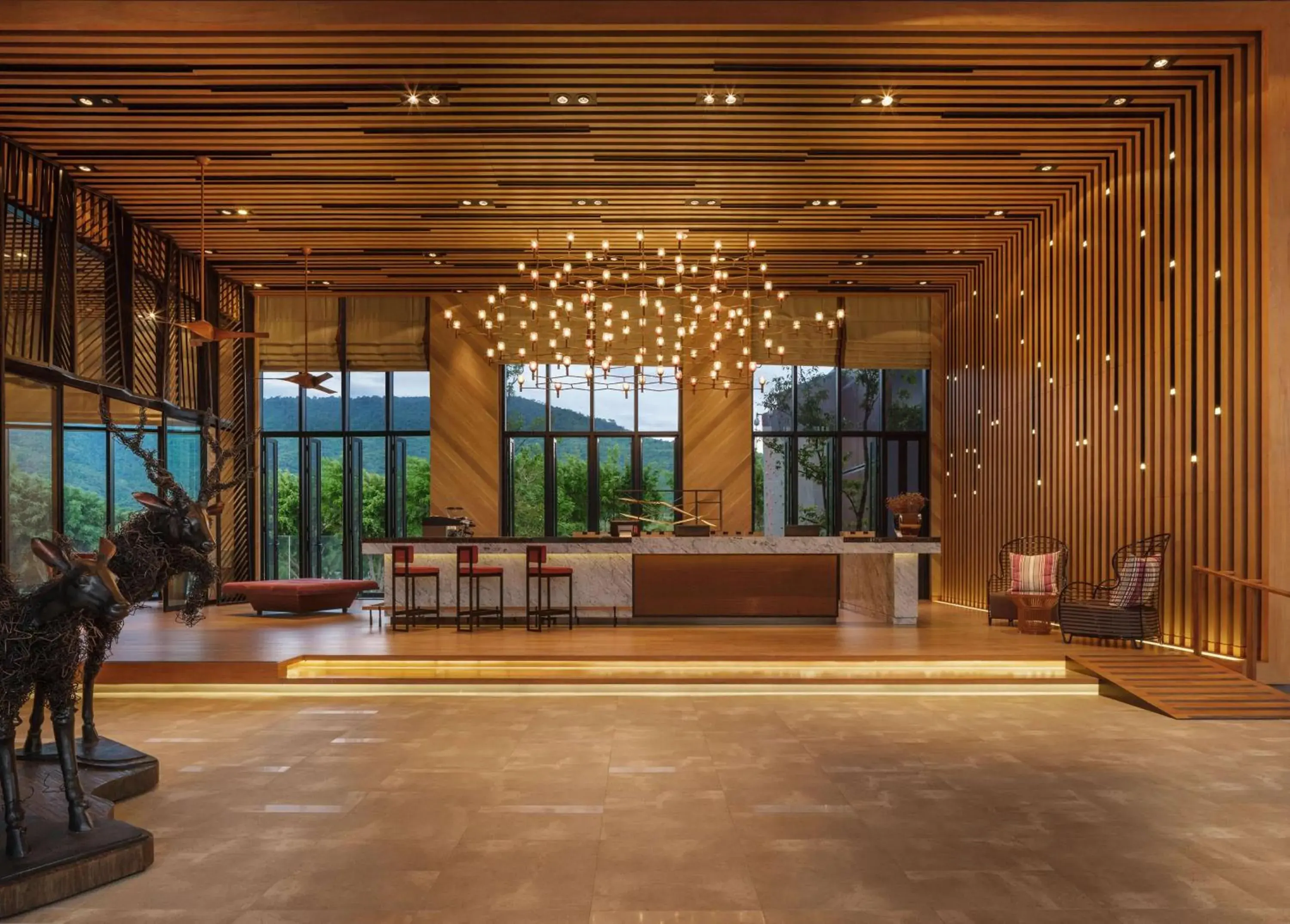 Lobby or reception in dusitD2 Khao Yai Lobby or reception in dusitD2 Khao Yai