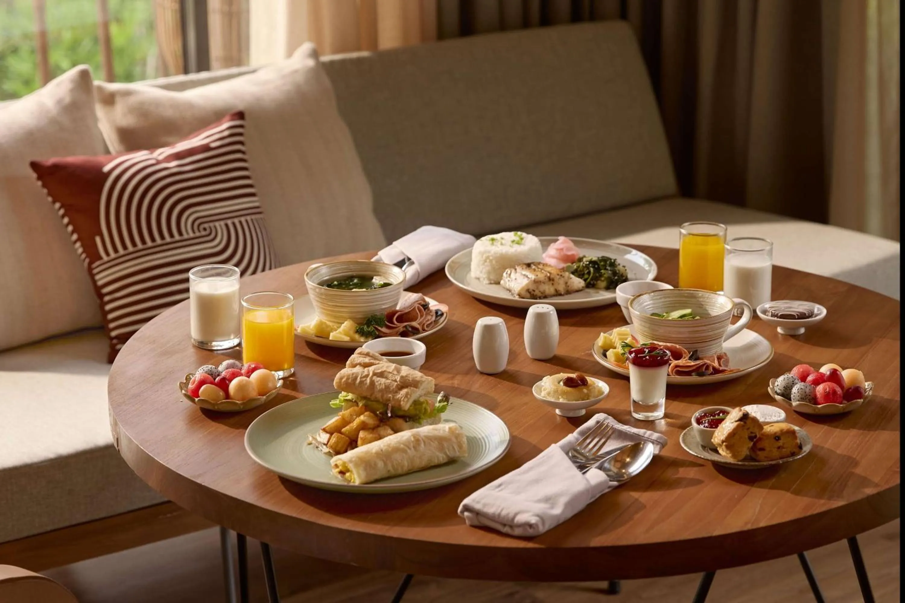 Breakfast in dusitD2 Khao Yai