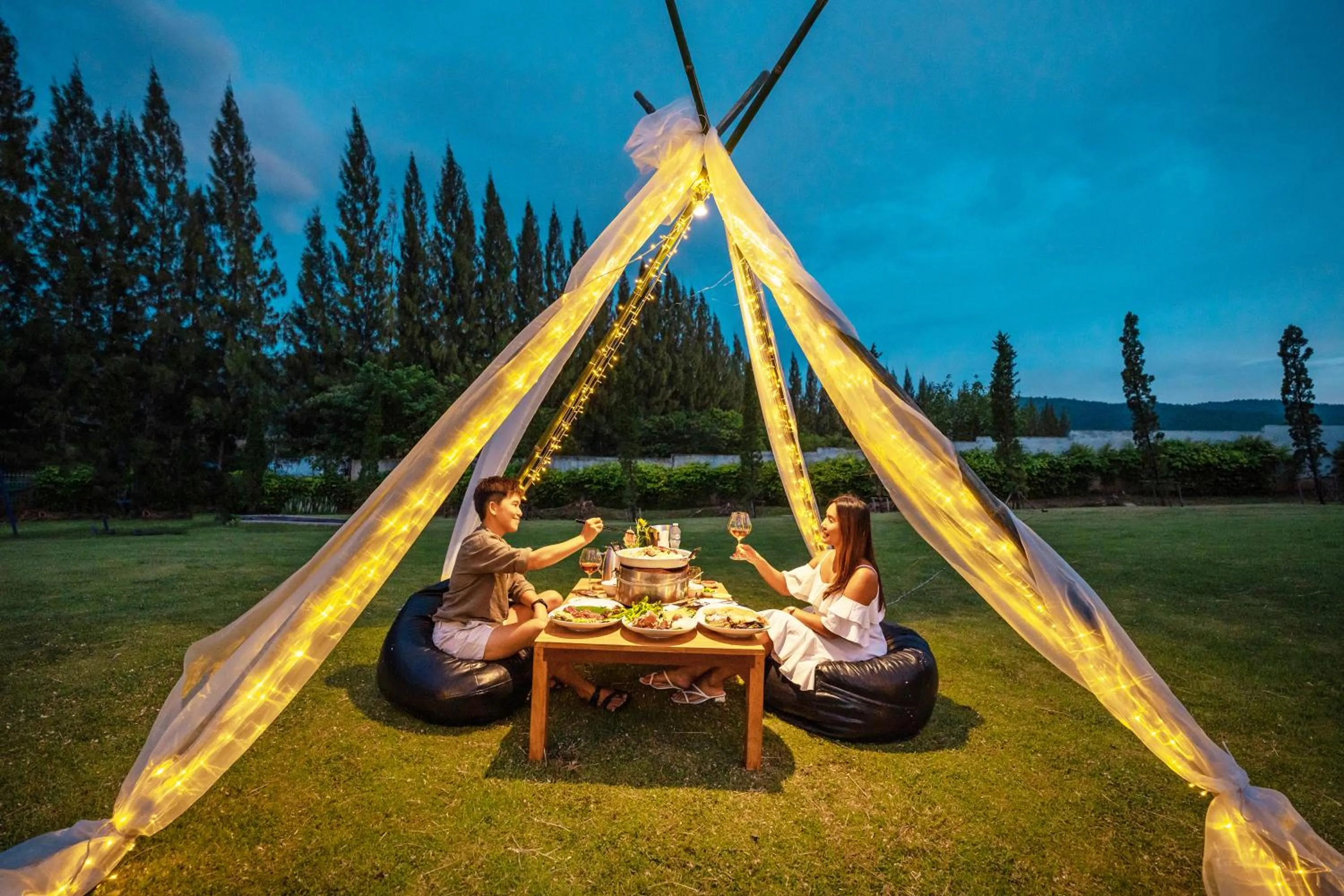 Dinner in dusitD2 Khao Yai