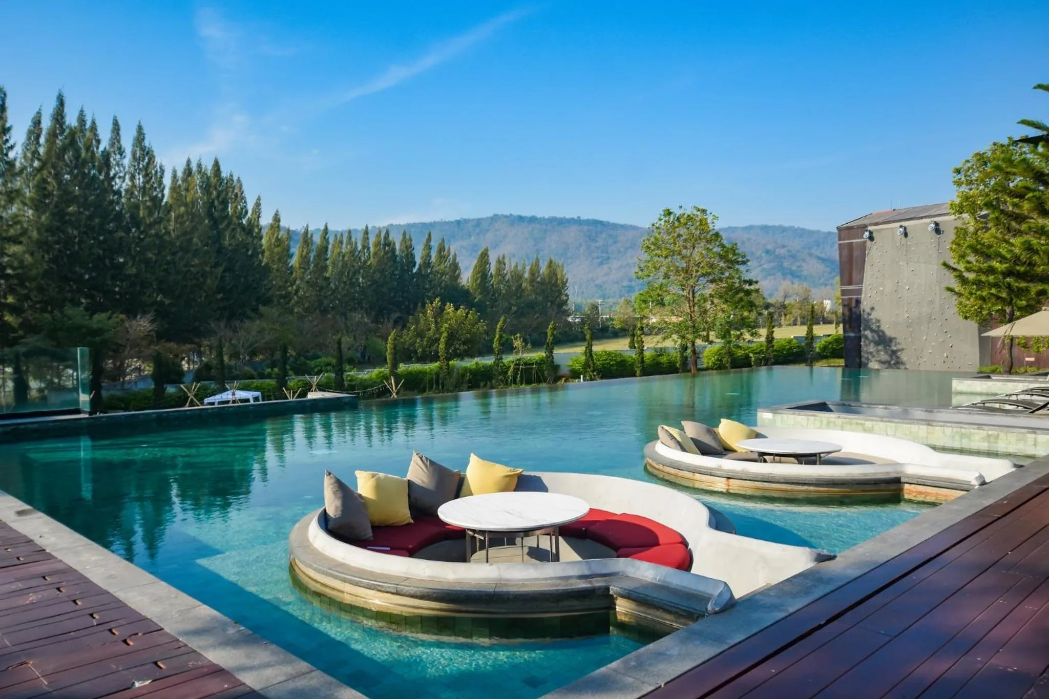 Swimming pool in dusitD2 Khao Yai