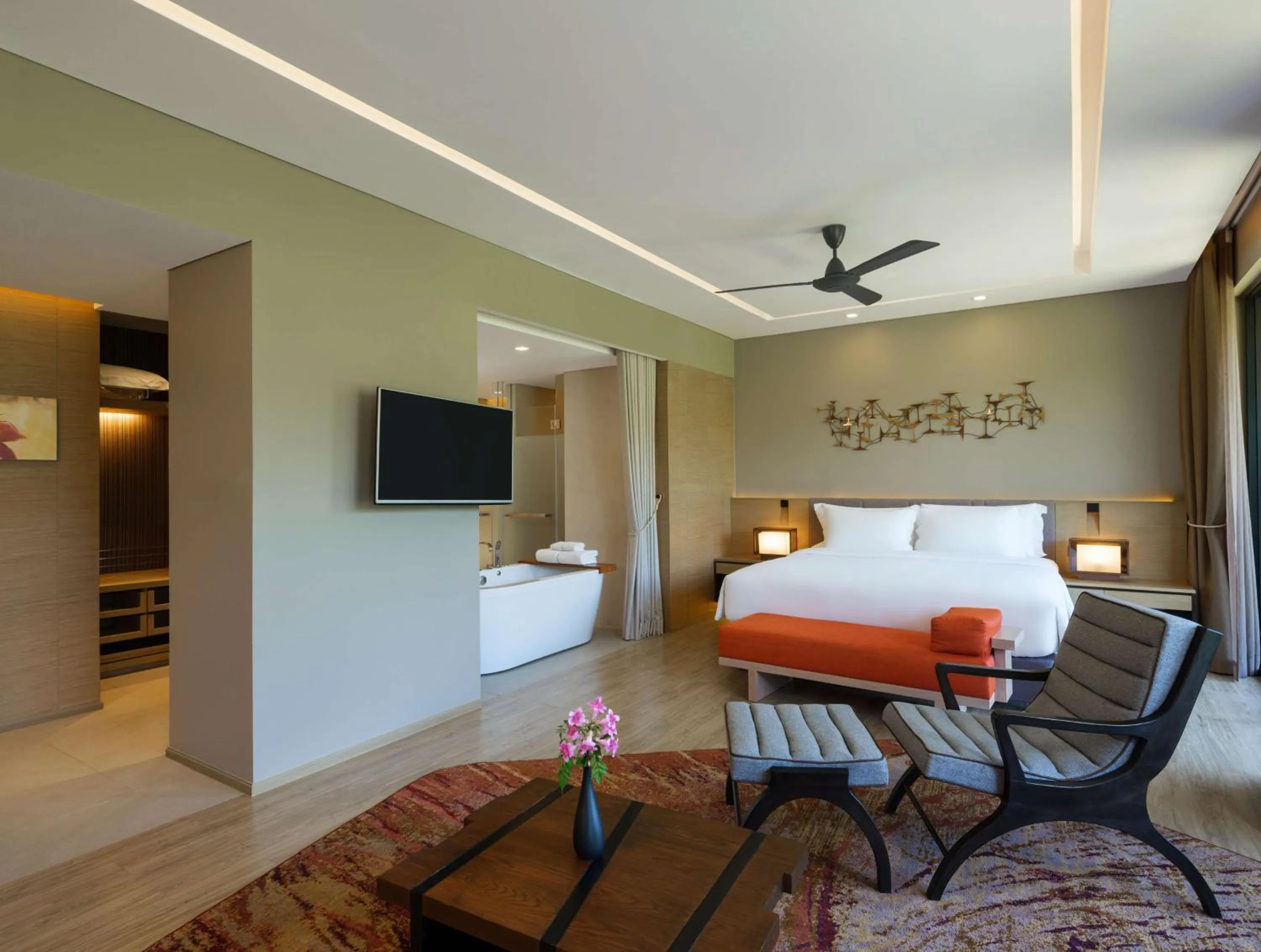 Photo of the whole room, Bed in dusitD2 Khao Yai