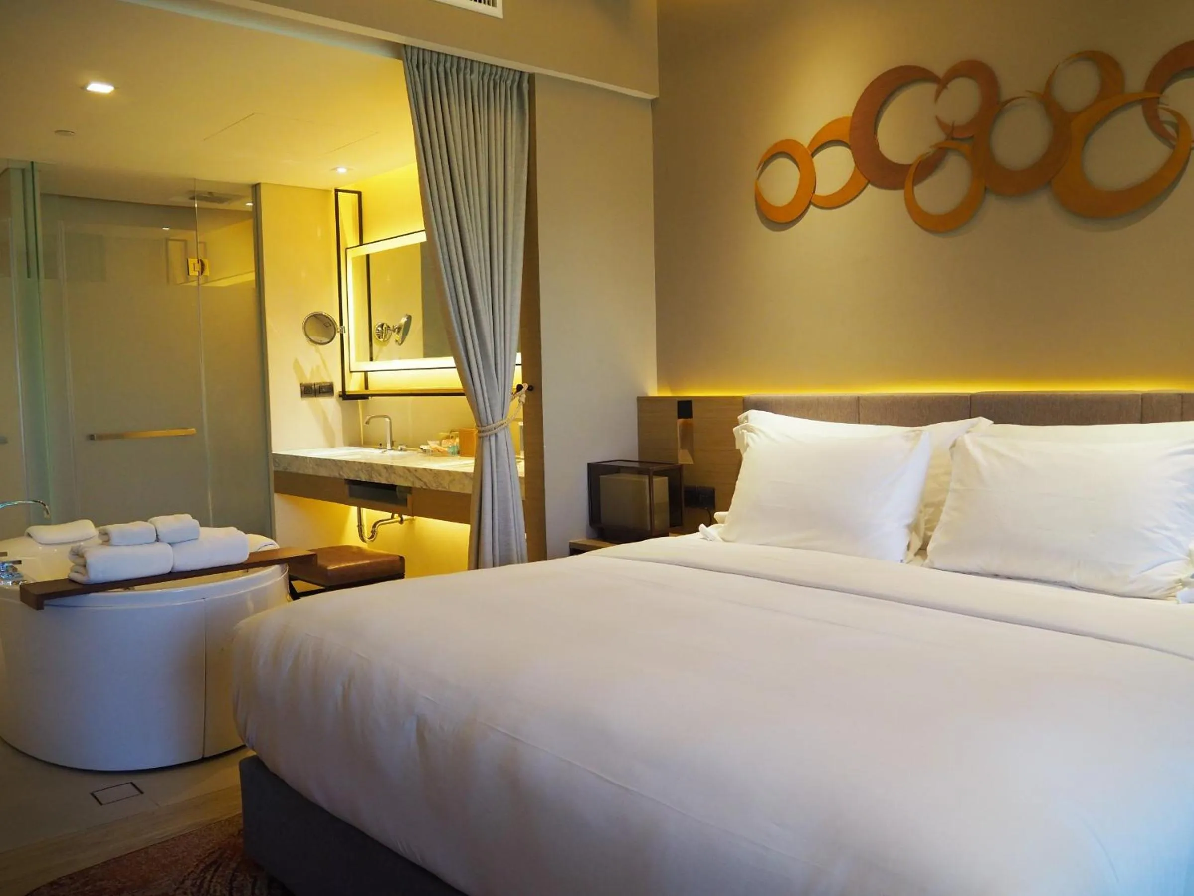 Bed in dusitD2 Khao Yai