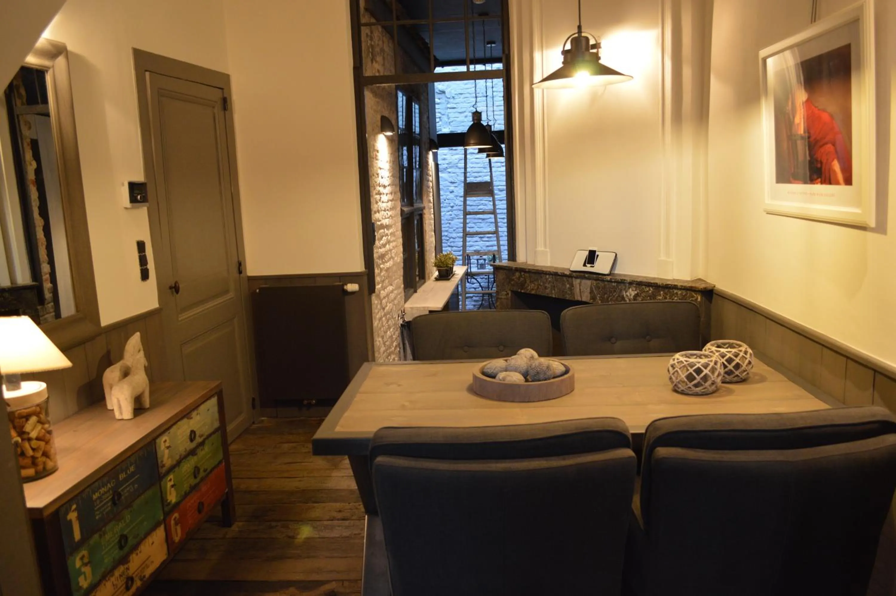 Decorative detail in De Waterzooi Lodge