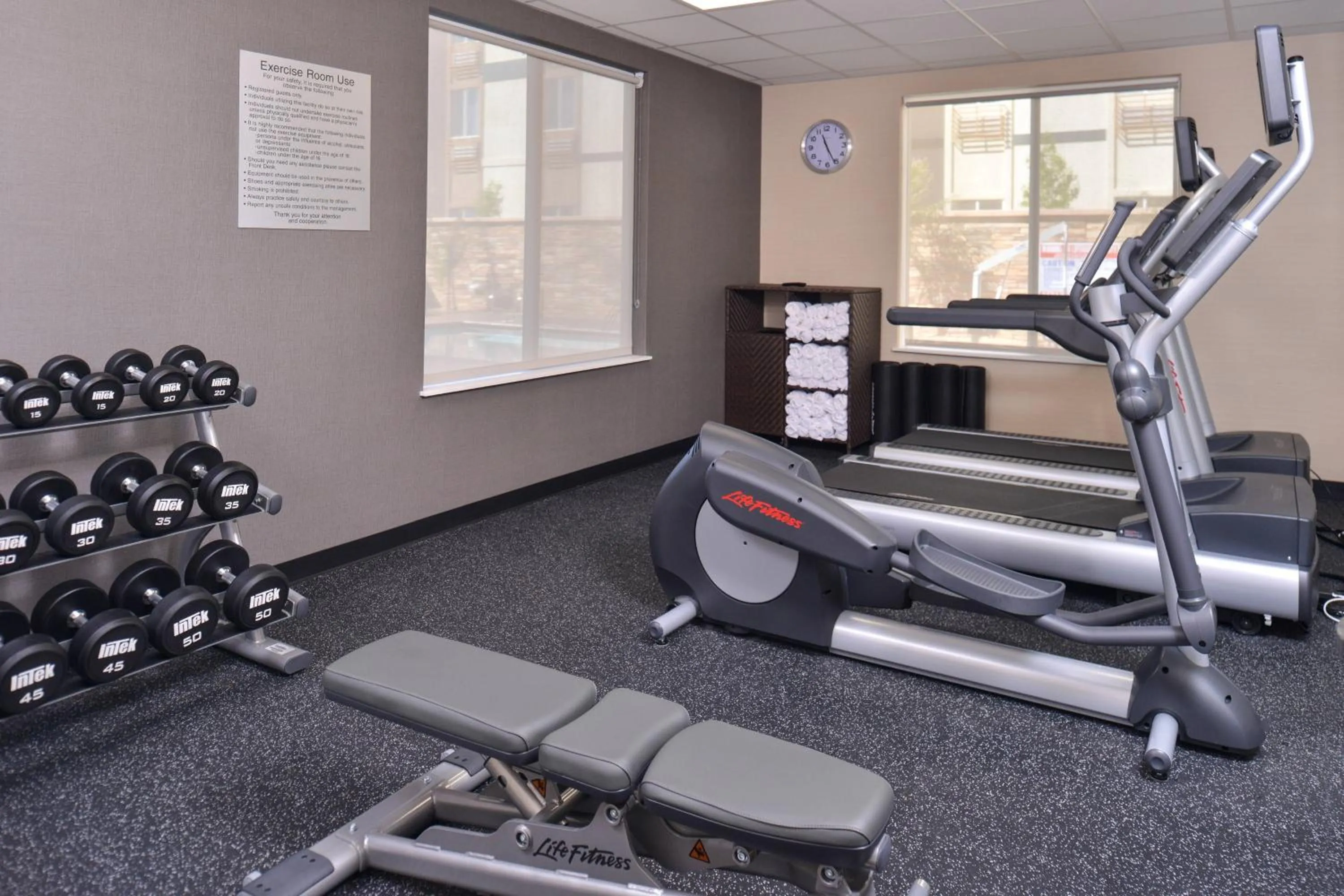 Fitness centre/facilities in Fairfield Inn & Suites by Marriott Sacramento Airport Woodland