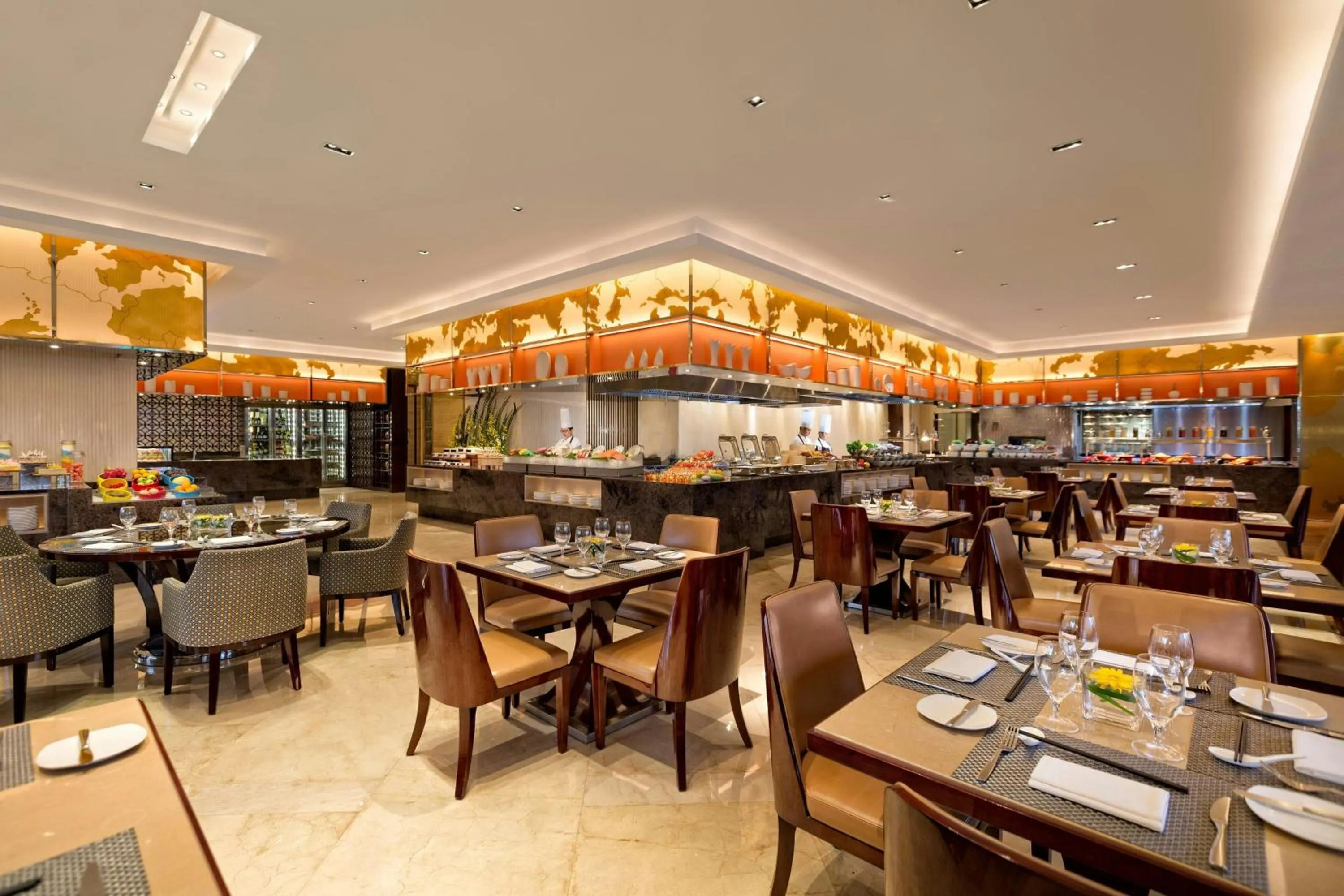 Restaurant/places to eat in Yiwu Marriott Hotel