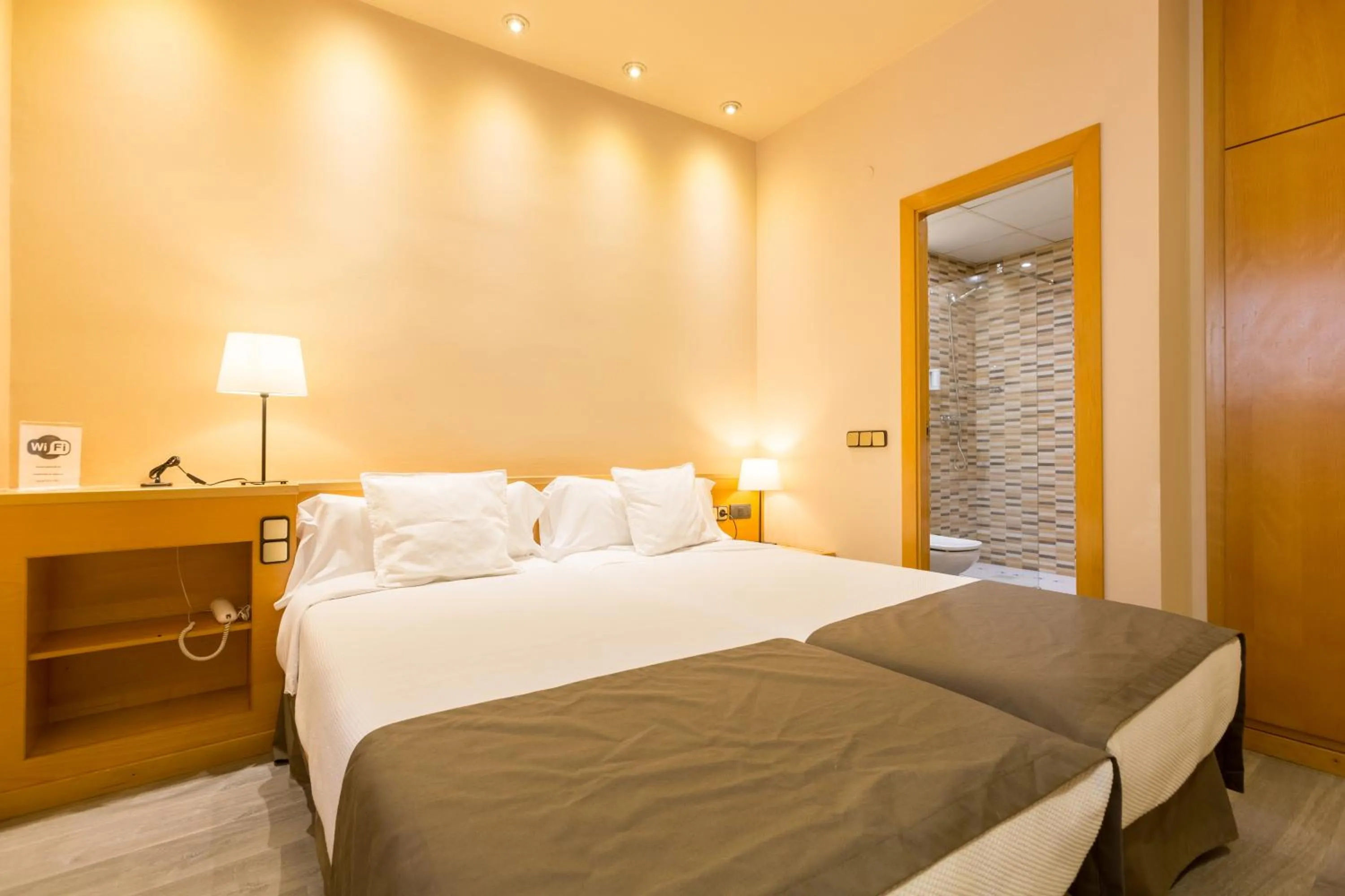 Bed in Apartamentos DV