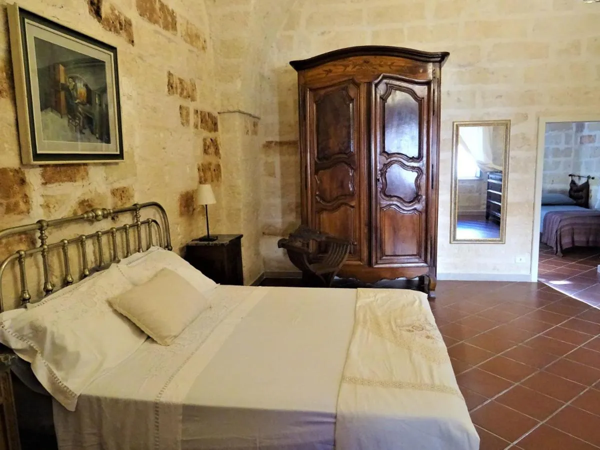 Bed in Masseria Scianne