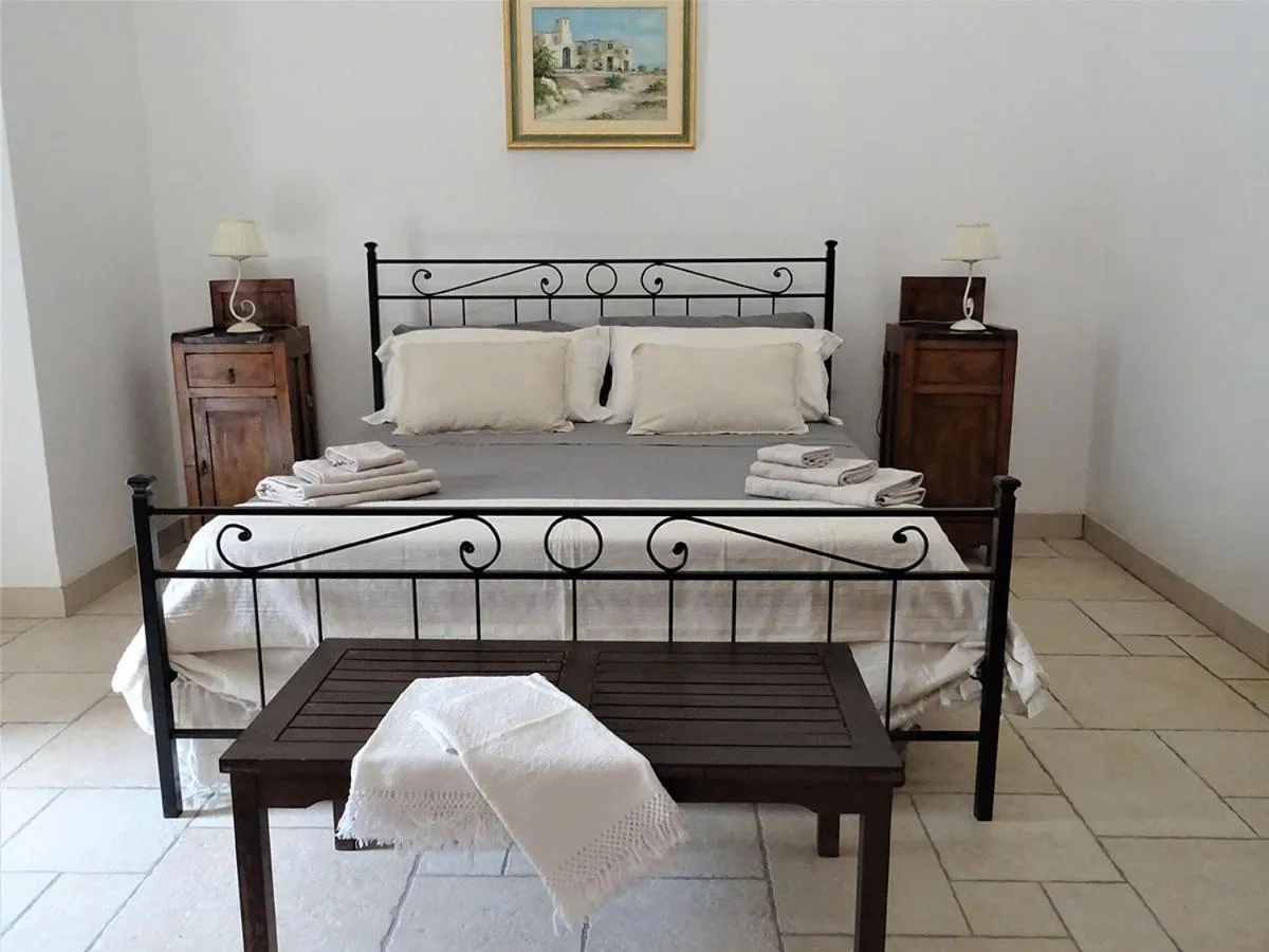 Bed in Masseria Scianne
