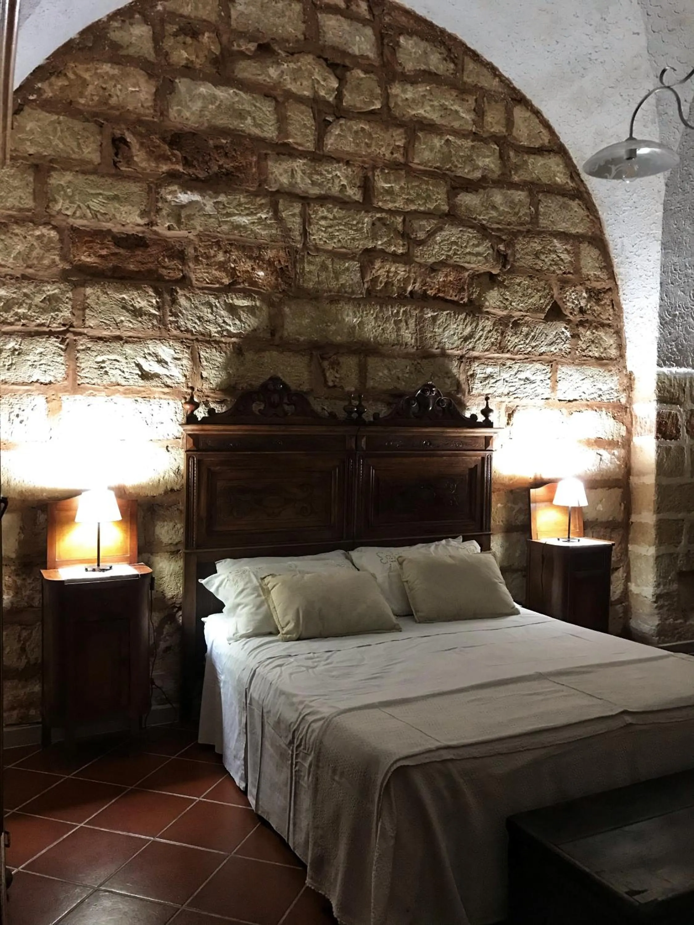 Bed in Masseria Scianne