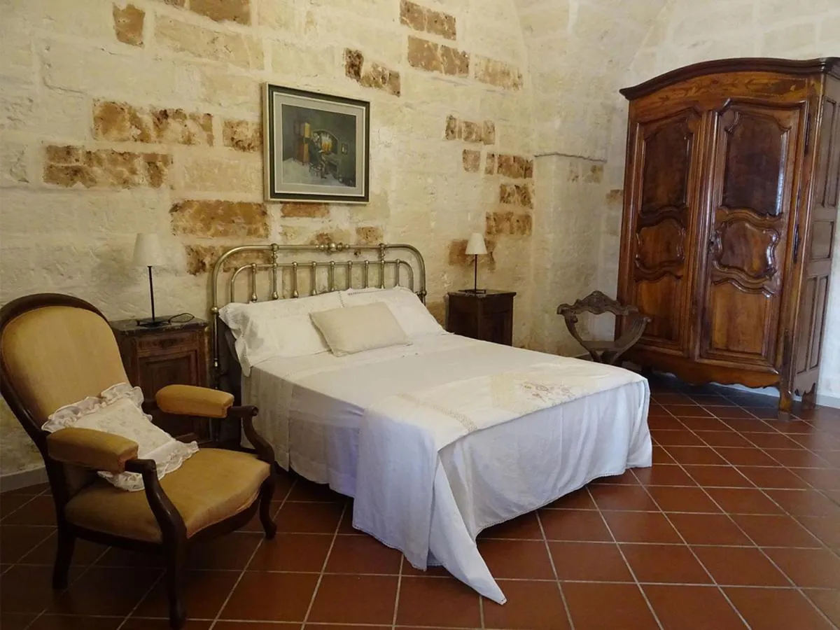Bed in Masseria Scianne
