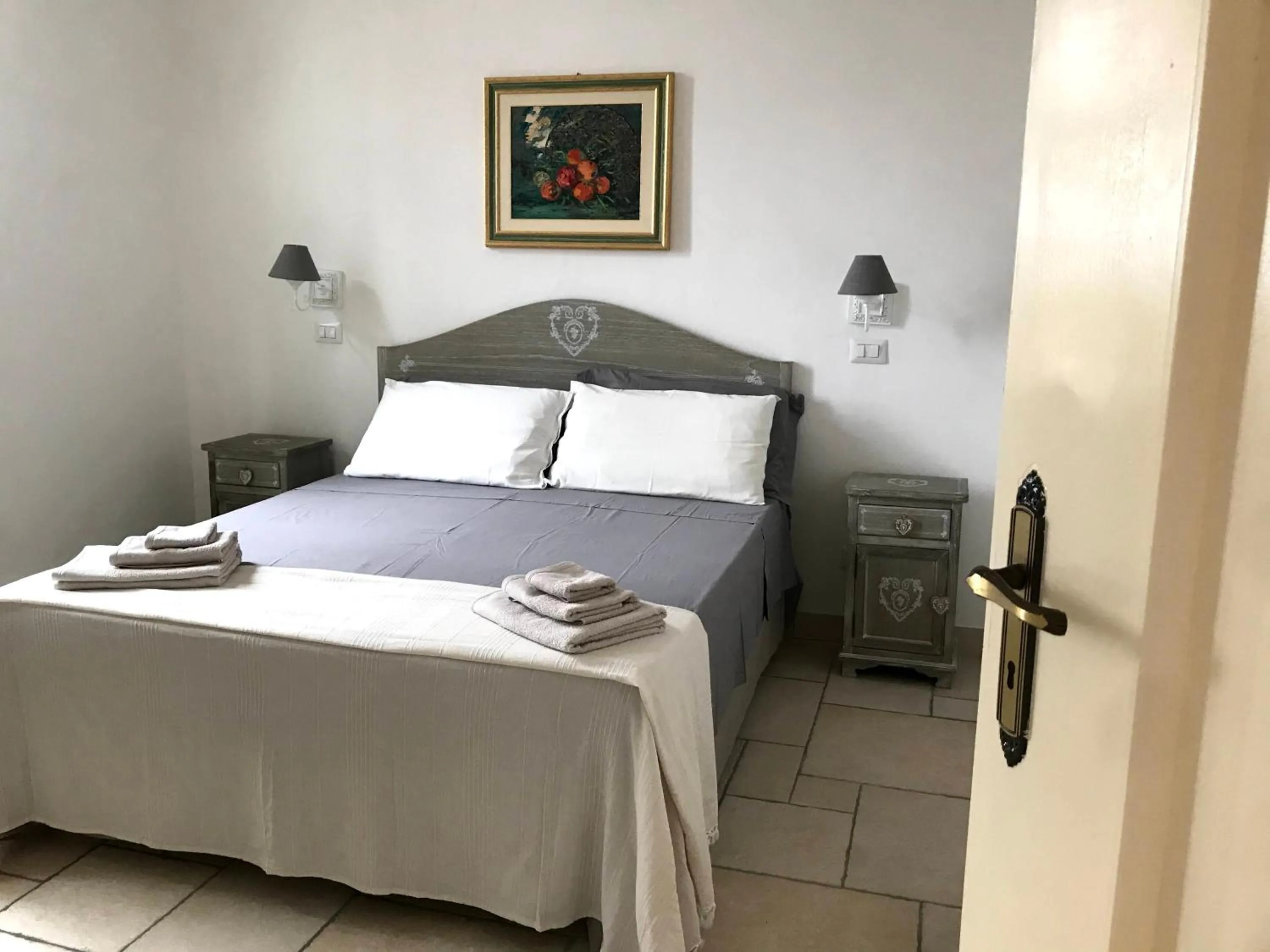 Bed in Masseria Scianne
