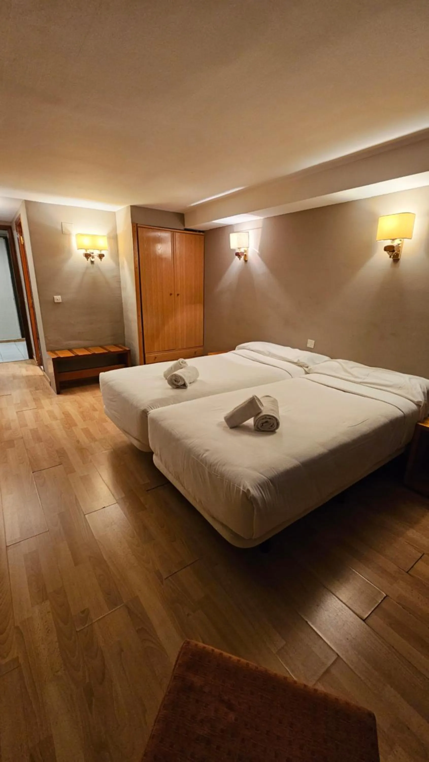 Bed in Pic Maià Mountain Hotel