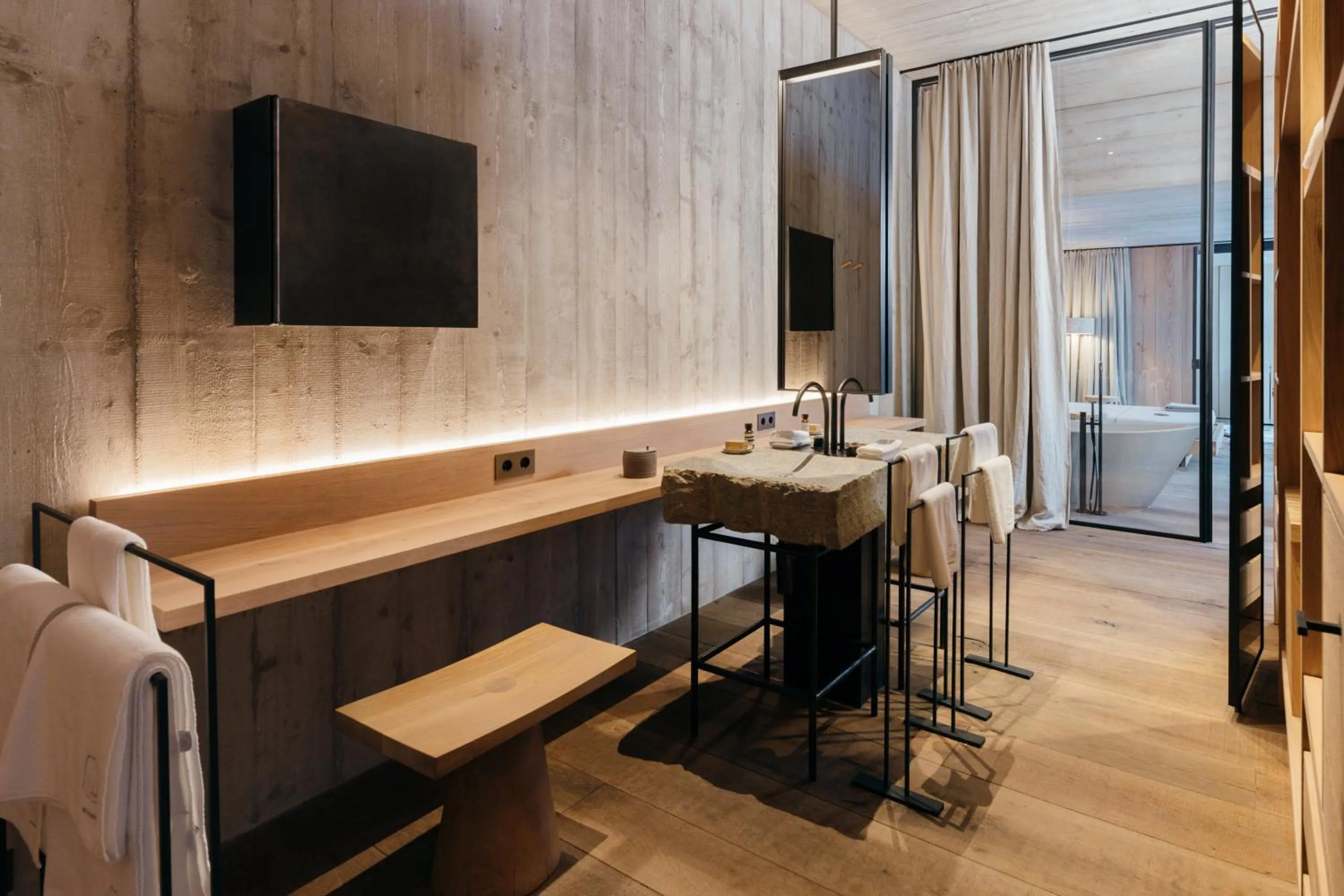 Bathroom in Wiesergut