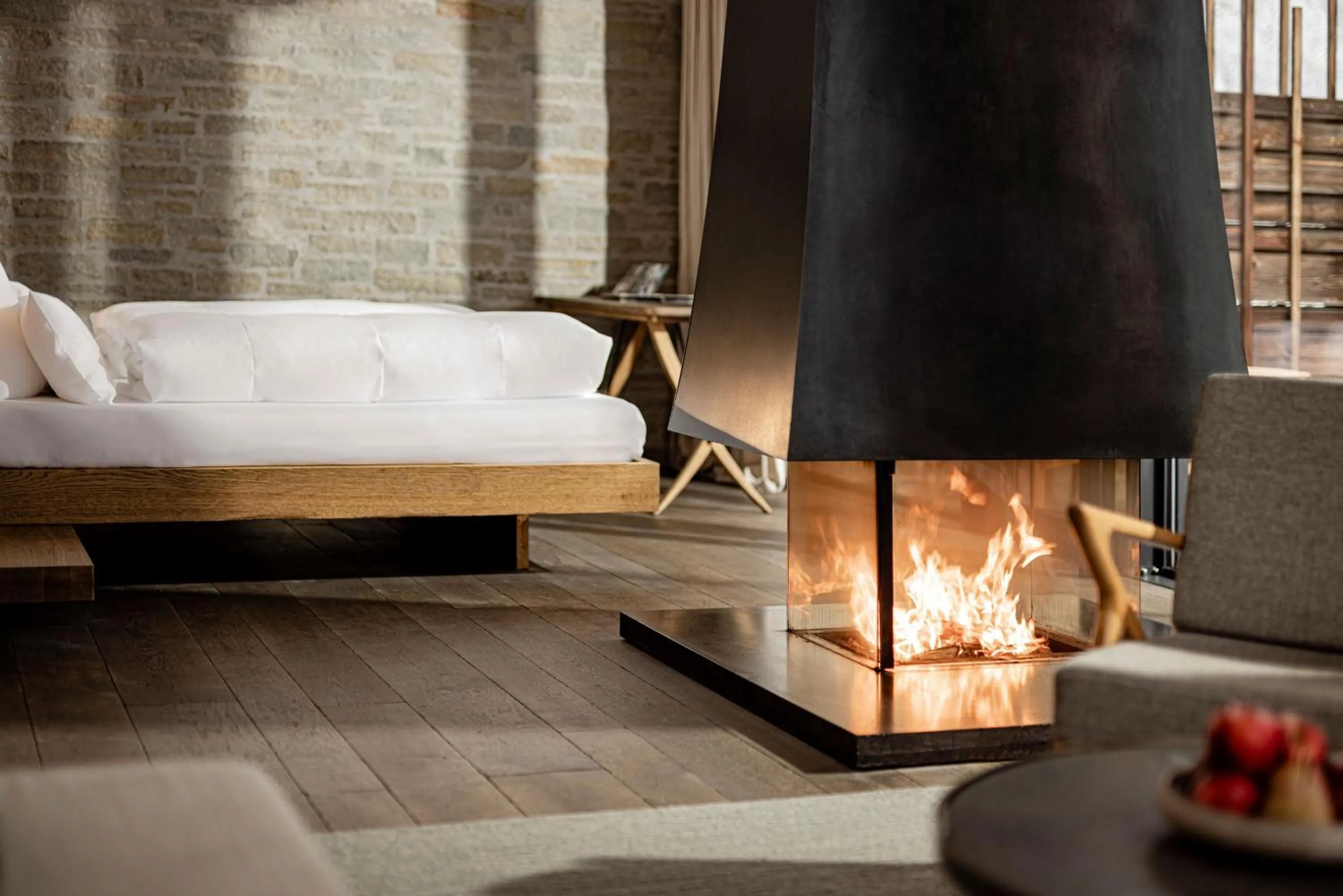 flat iron, Bed in Wiesergut