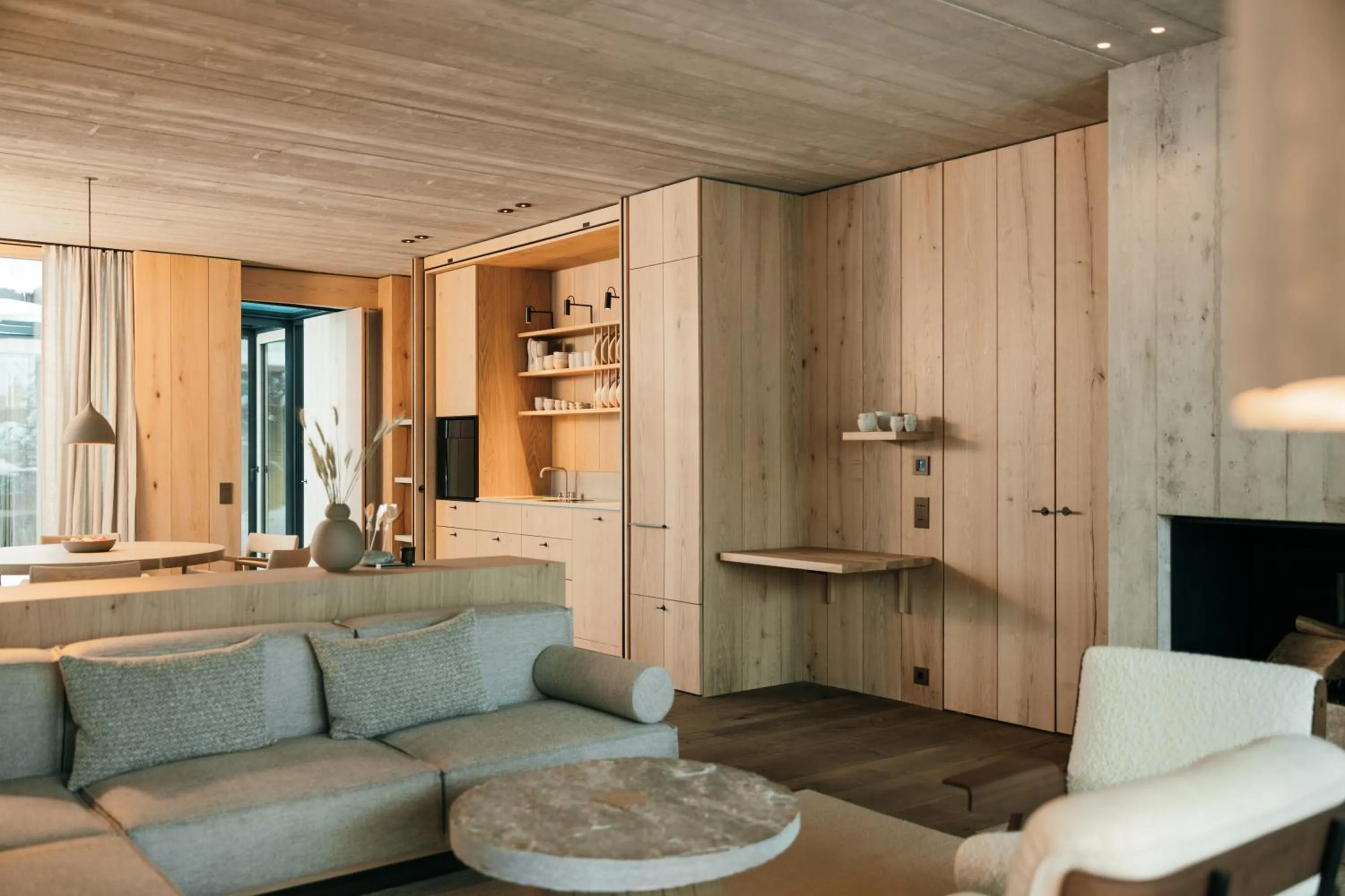 Living room in Wiesergut