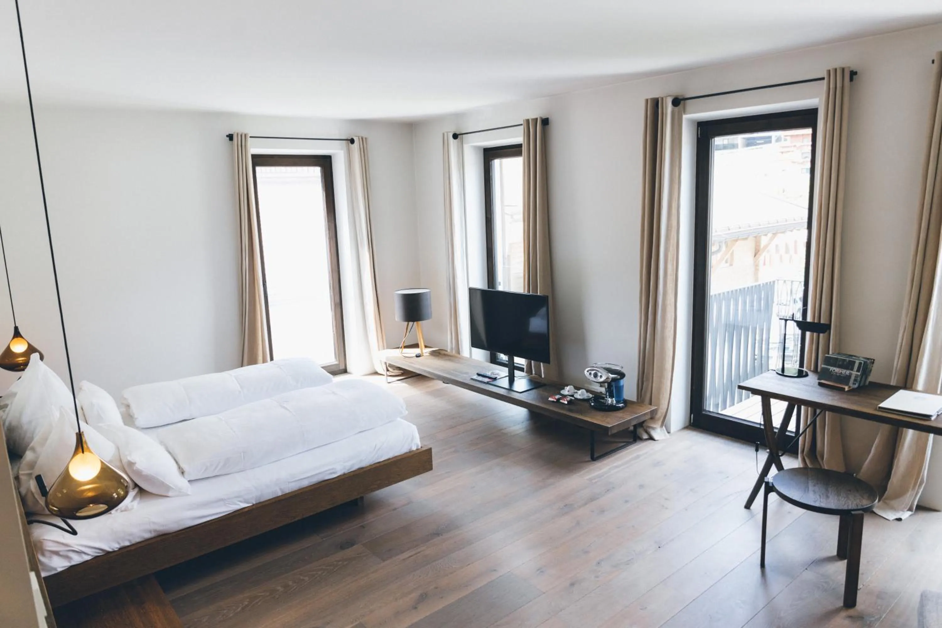 Photo of the whole room, Bed in Wiesergut