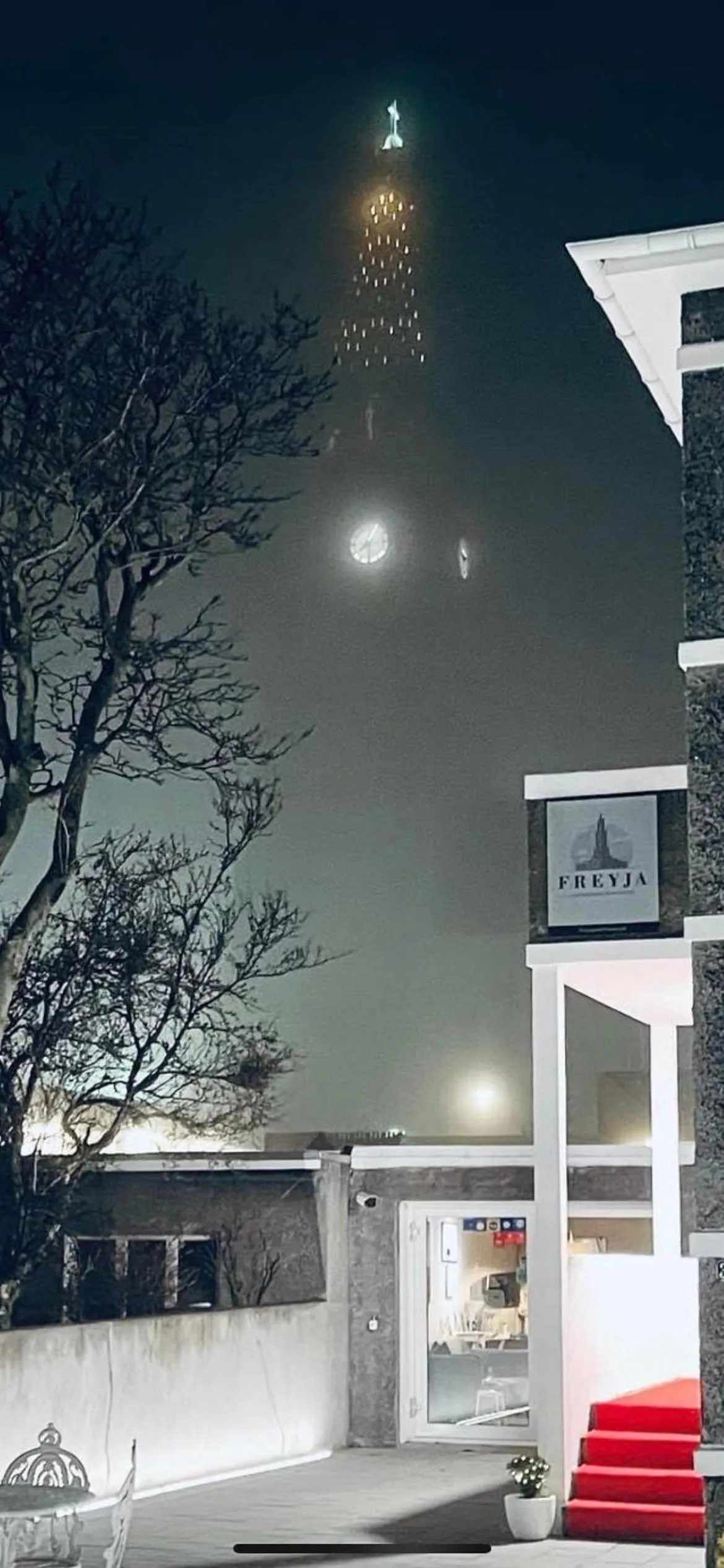 Facade/entrance in Freyja Guesthouse & Suites