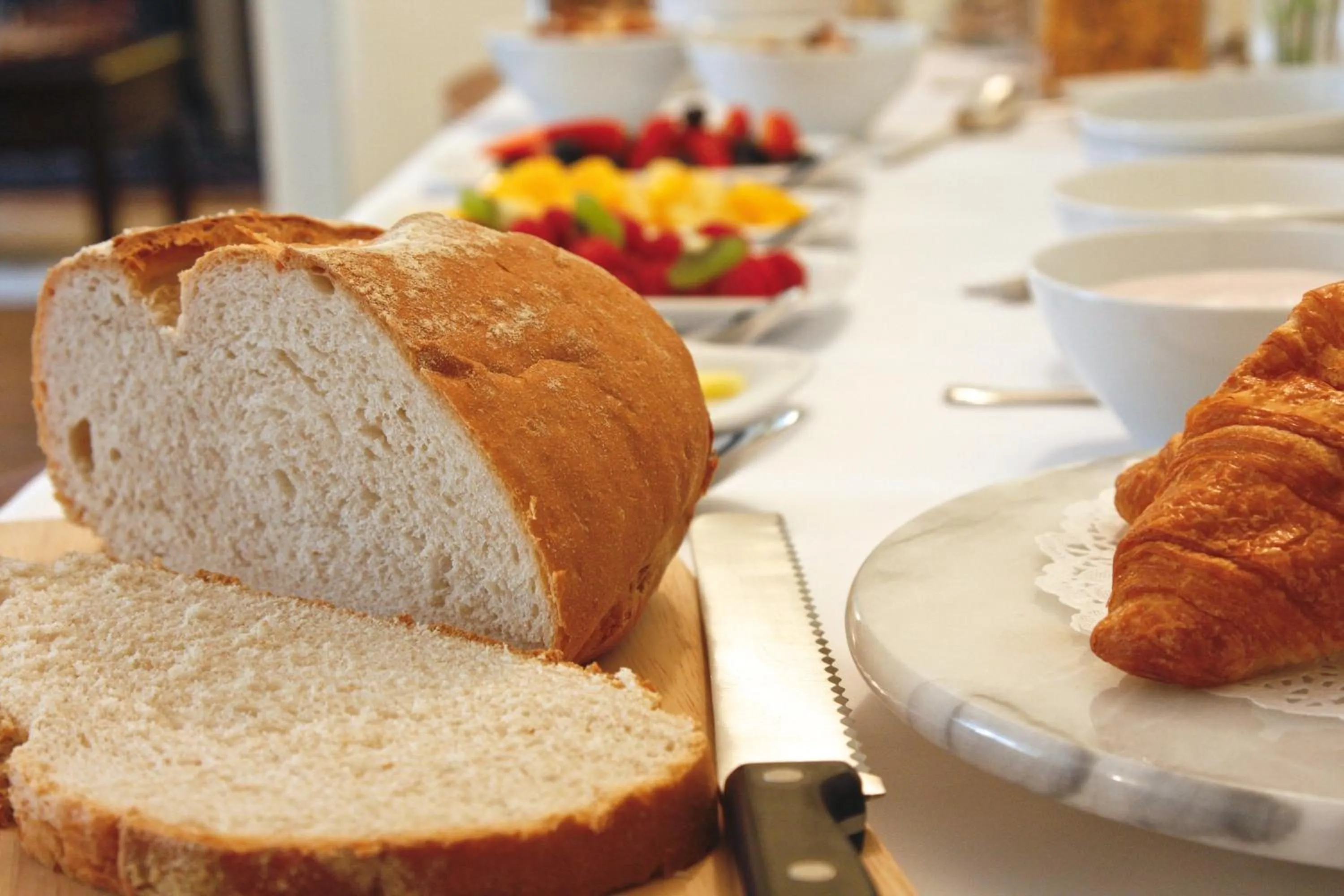 Continental breakfast in Willance House Guest House