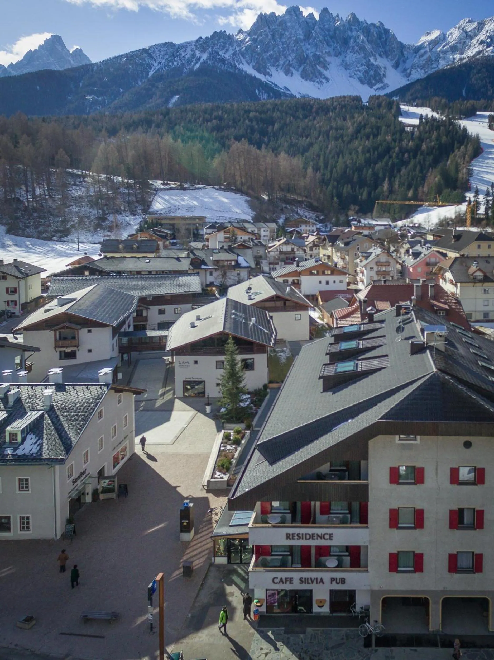 Bird's eye view in Residence Silvia