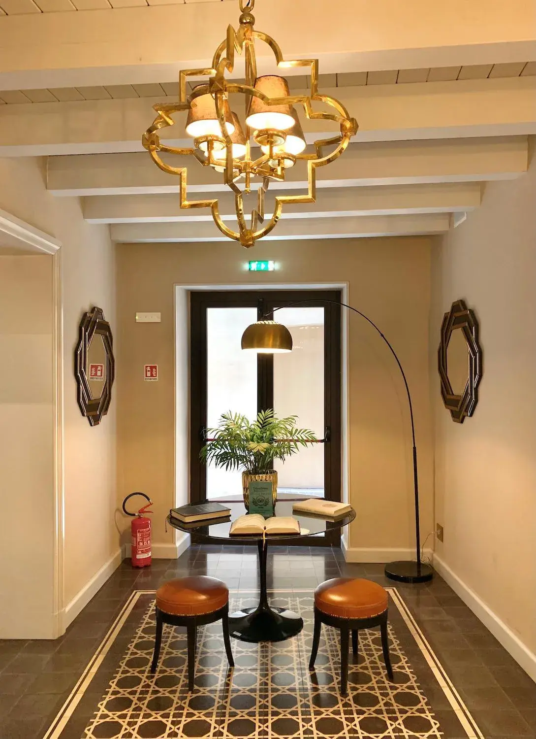 Lobby or reception in Hotel San Michele Lobby or reception in Hotel San Michele