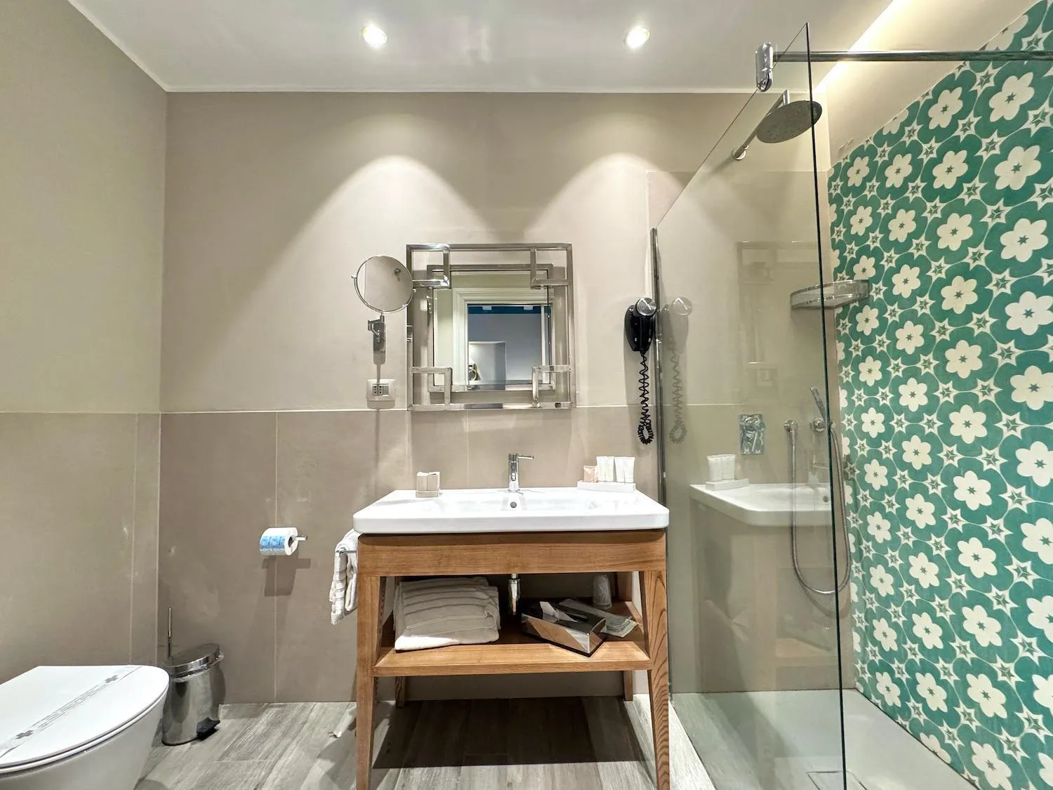 Bathroom in Hotel San Michele